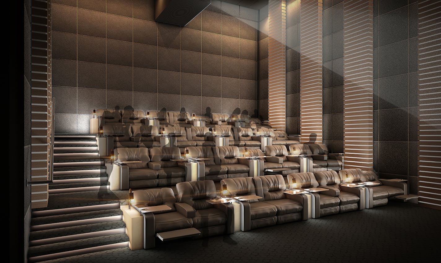 CMS screening room rendering