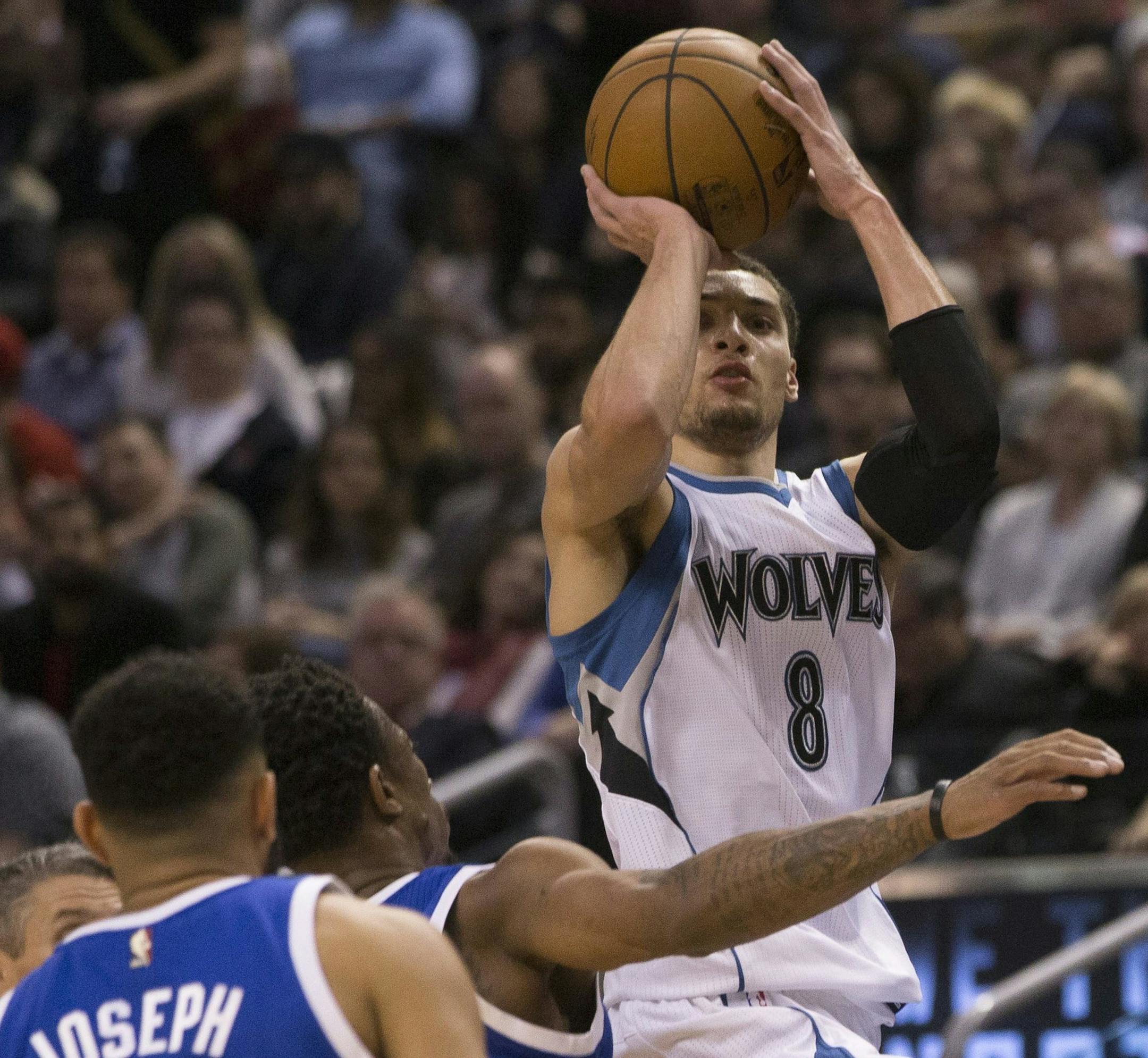 Former Minnesota Timberwolves guard Zach LaVine