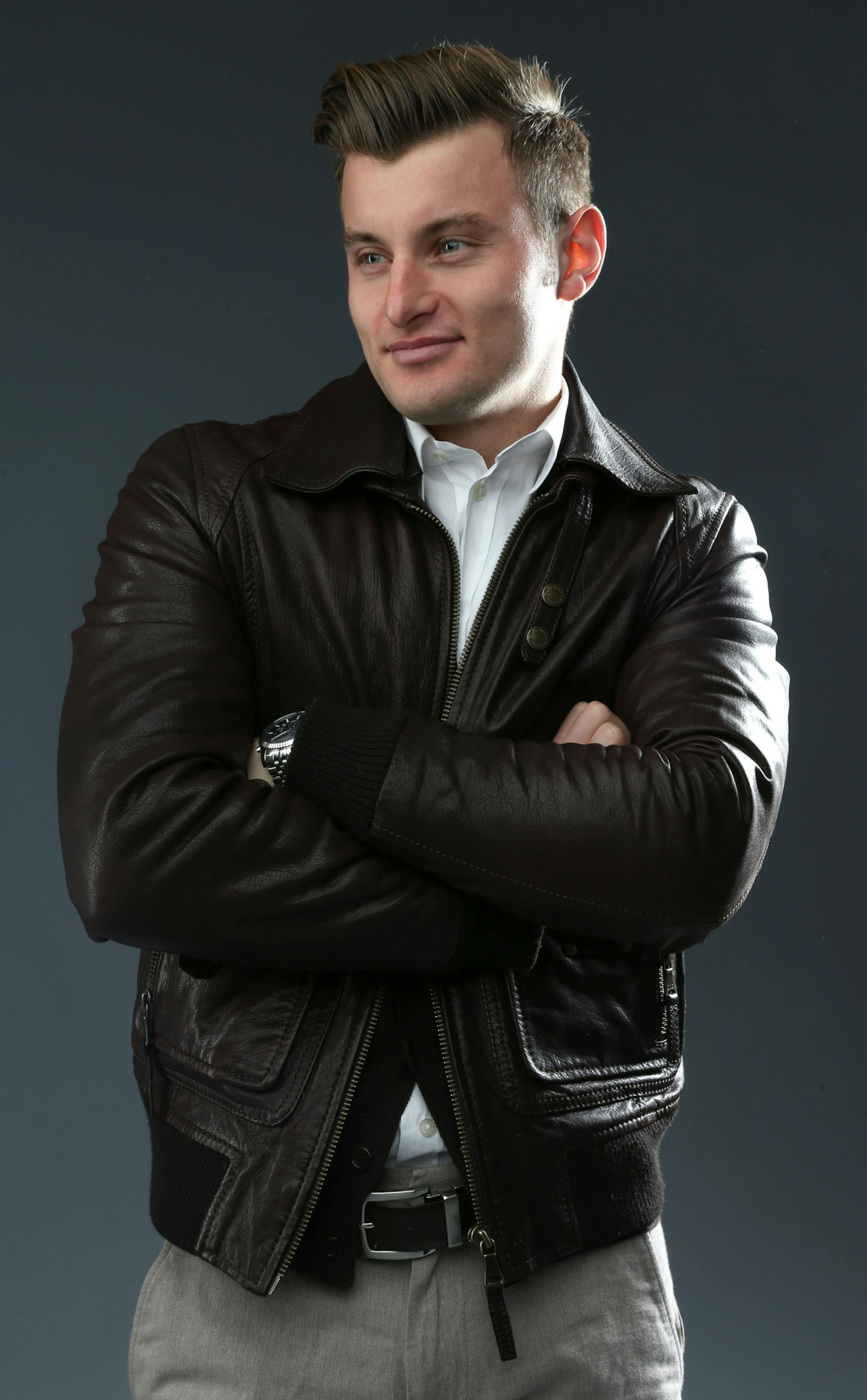 Simone Bracalello, a foward on MN United FC, Minnesota's pro soccer team Tuesday, February 4, 2014. ] (KYNDELL HARKNESS/STAR TRIBUNE) kyndell.harkness@startribune.com