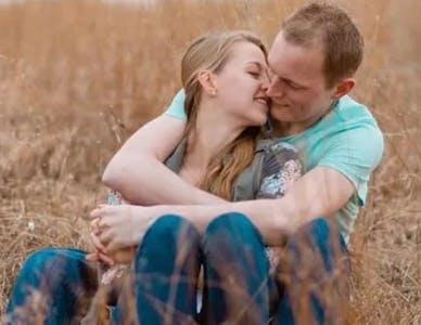 Bethany Israel, with her husband, Josh, in a photo used with permission. Israel was 17 to 18 weeks pregnant when she was killed.