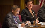 St. Paul City Council member Dai Thao opened the discussion on Resolution 15-2233, which he authored to condemn Republican presidential candidate Dona