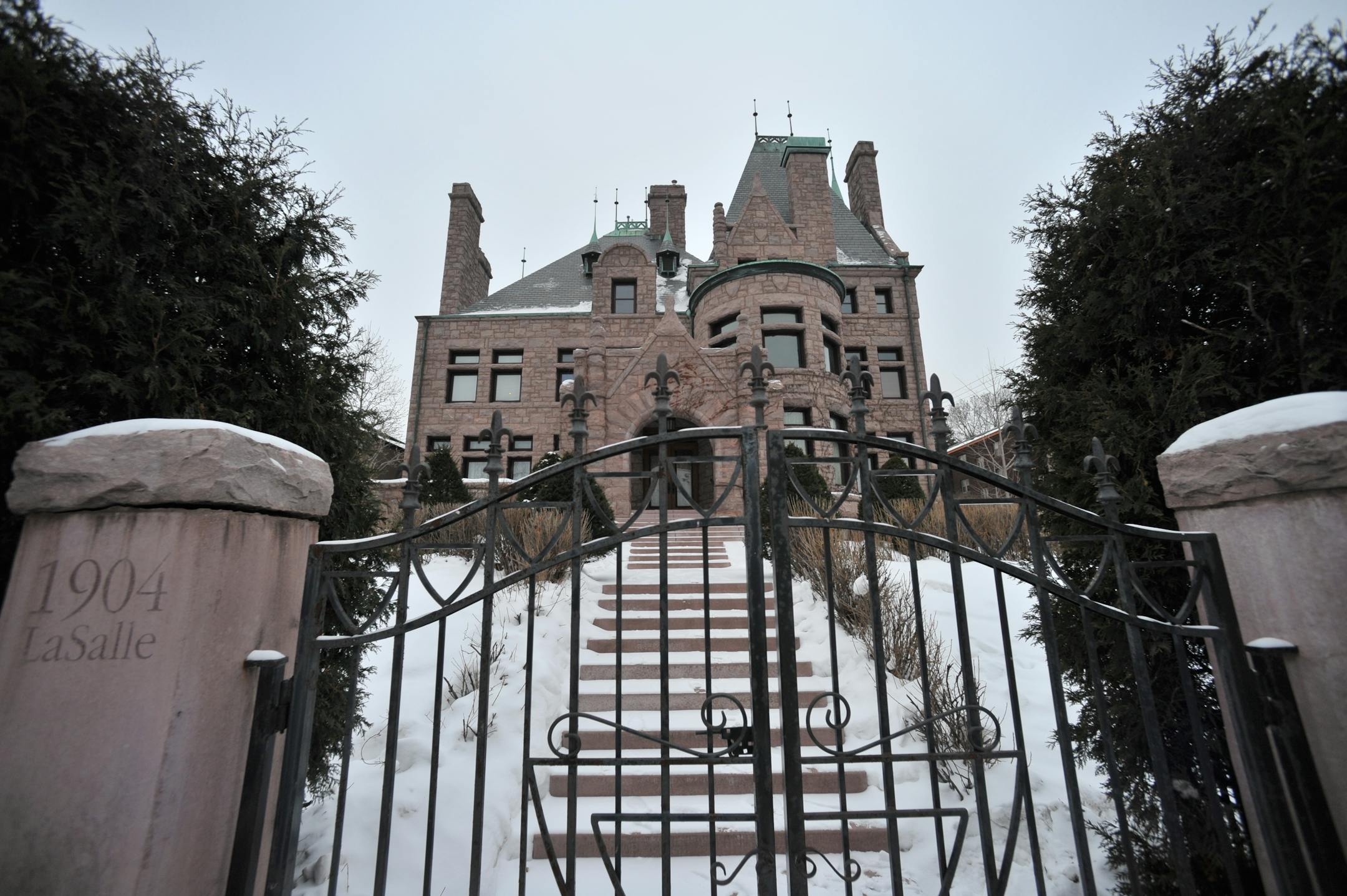 The Van Dusen mansion