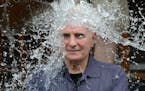 Governor Mark Dayton took the ALS Ice Bucket Challenge at the State Fair on Garage Logic with Joe Soucheray radio show Thursday morning at the first d