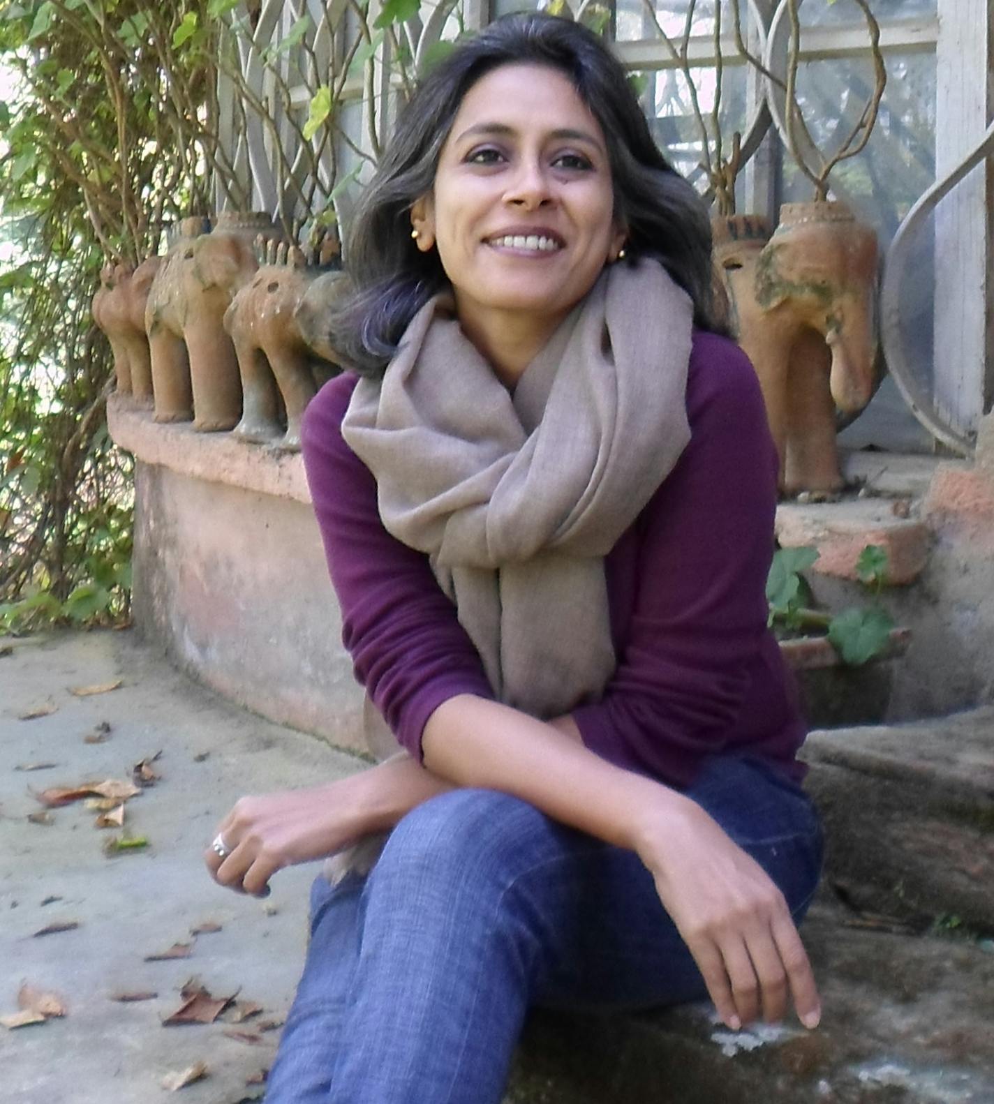 Anuradha Roy Photo by Sheela Roy