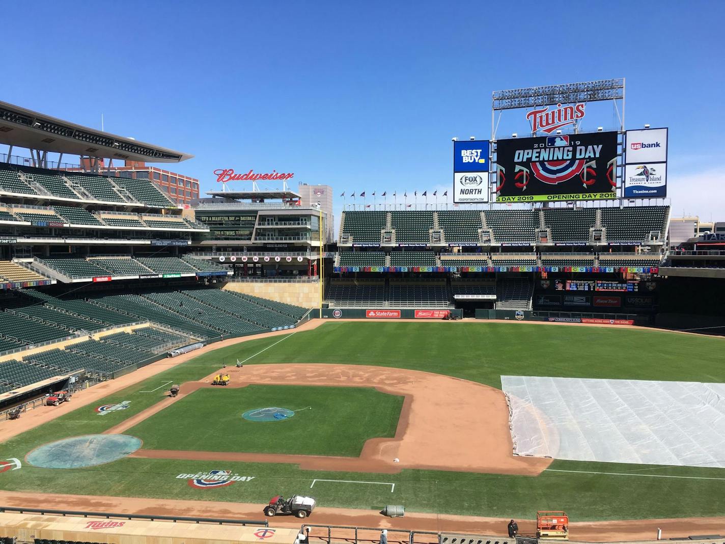 Target Field on March 26, 2019