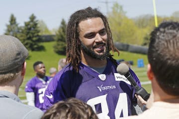 Minnesota Vikings rookie tight end Bucky Hodges