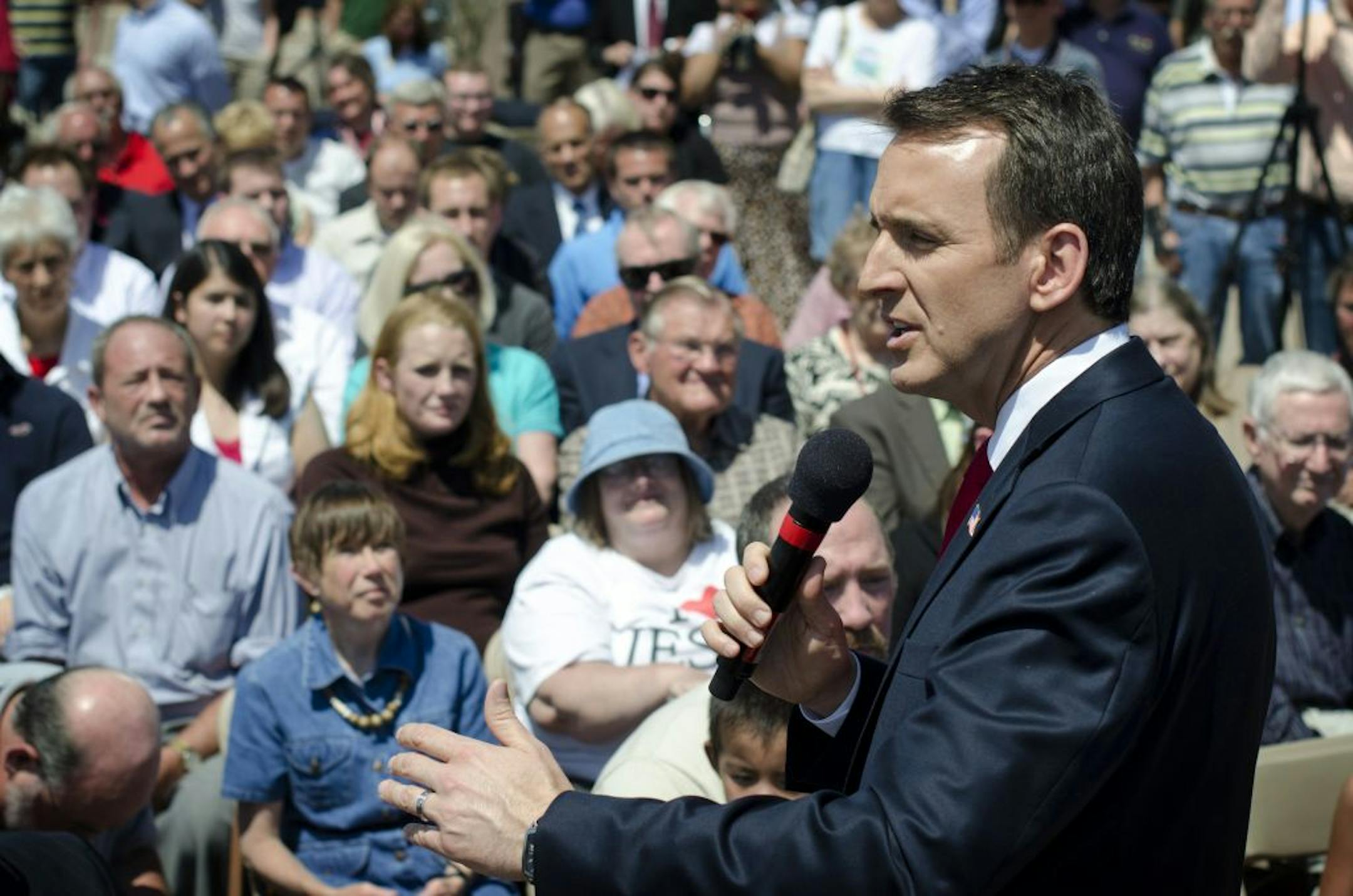 "No more 'too big to fail'," presidential candidate Tim Pawlenty told supporters recently.