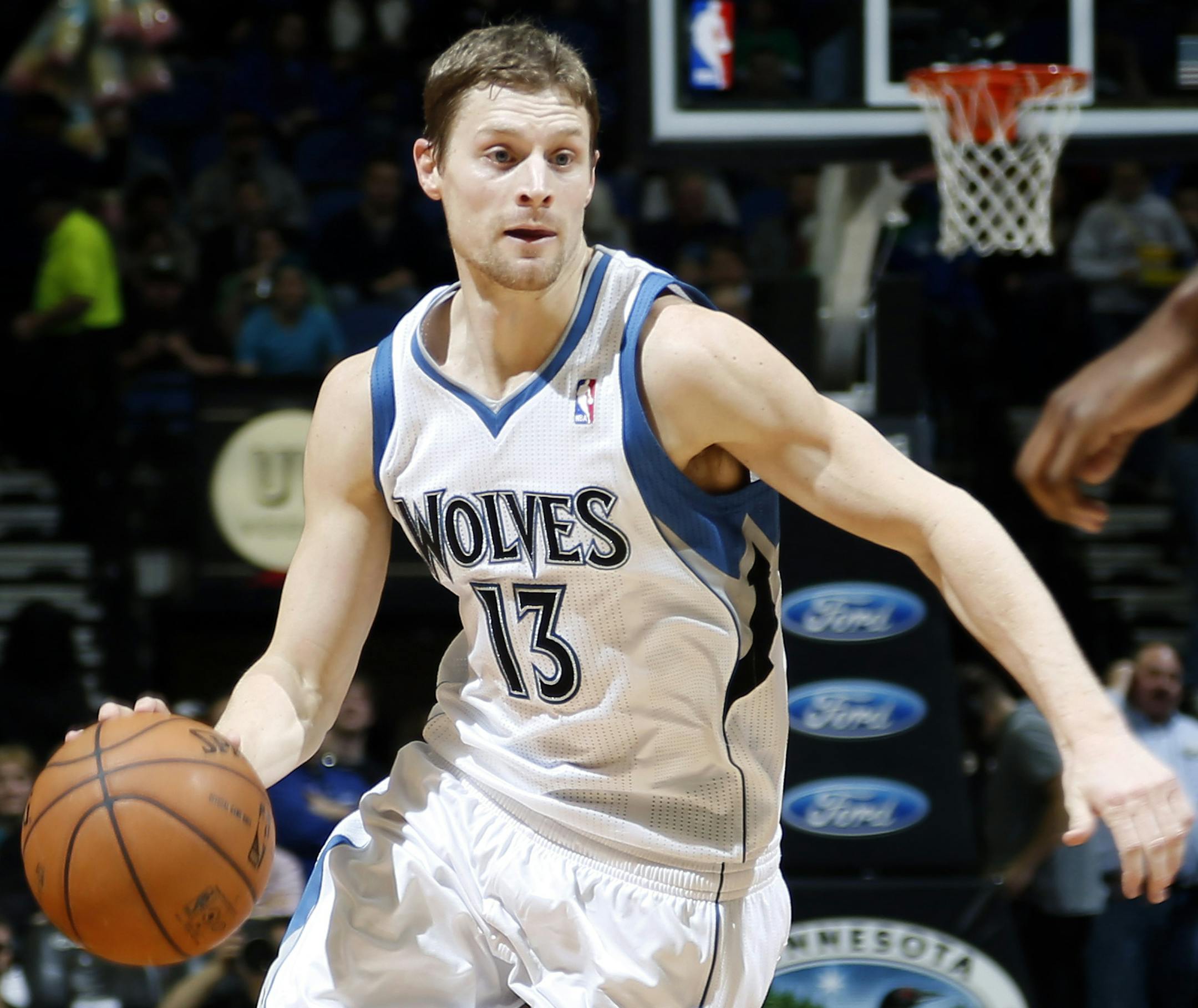 Luke Ridnour has plugged away at shooting guard the past two season for a Wolves team that lacks both size and strength in the backcourt.