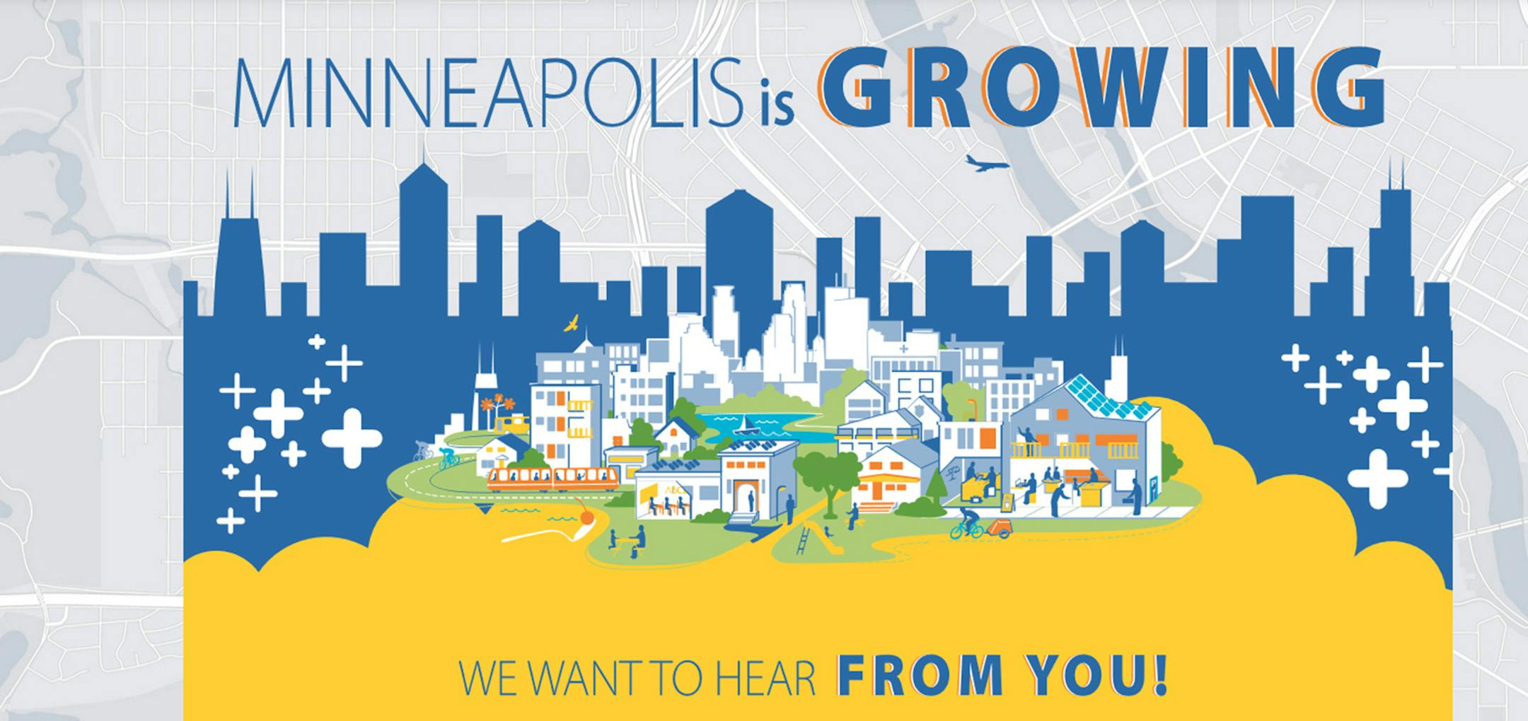 City of Minneapolis
Department of Community Planning and Economic Development
The update to the City&#xed;s Comprehensive Plan will outline citywide policies and priorities, working toward a unified vision for Minneapolis in 2040. ORG XMIT: MIN1712291338020343