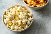 Seasoned popcorn makes the ultimate party snack. Recipes by Beth Dooley, Photo by Mette Nielsen, Special to the Star Tribune.