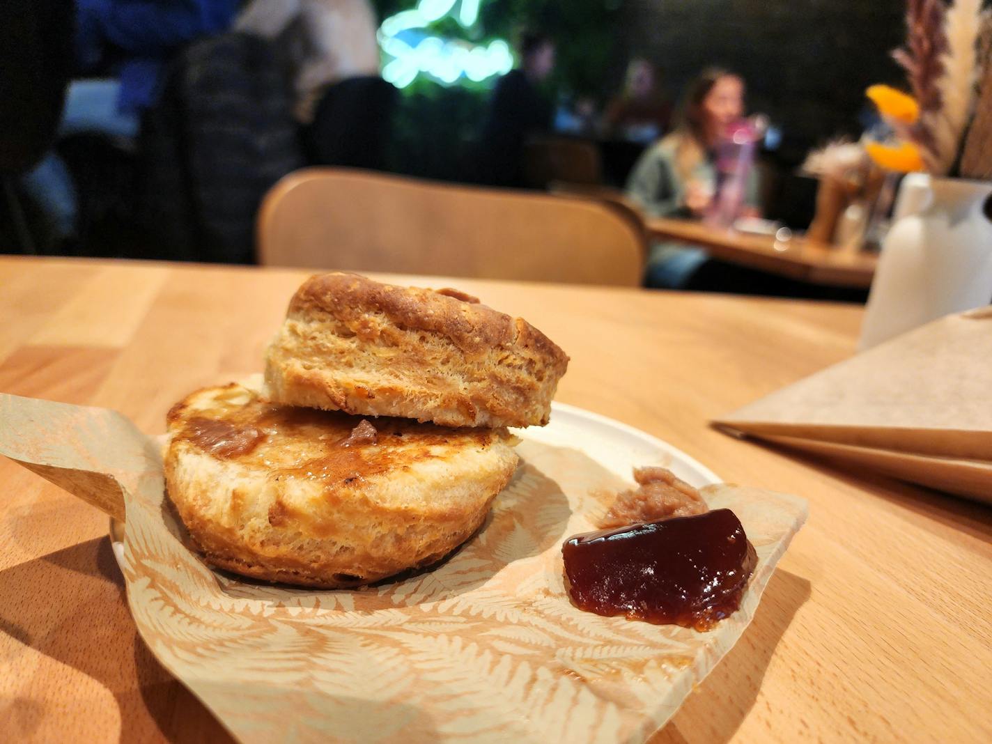 Buttermilk biscuit at Silver Fern