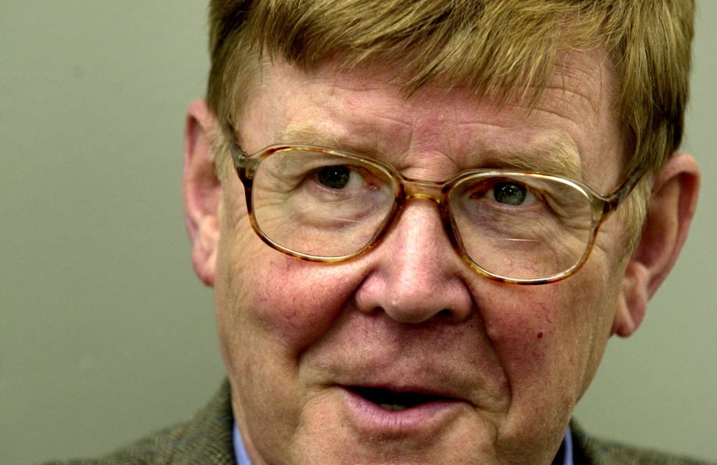 Alan Bennett poses for a photo at Edinburgh's Book Festival on Aug. 11, 2002. (Writer Pictures/Colin Hattersley via AP Images) Alan Bennett
Colin Hattersley