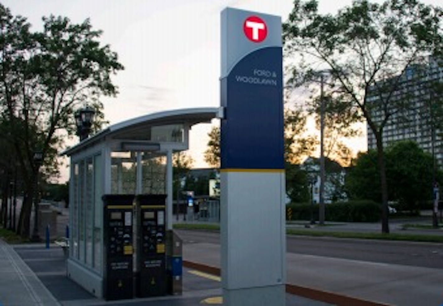 Stations on the proposed D-Line in north Minneapolis would include new stations with heat, lighting and real-time bus departure information.