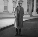 John banks at the White House in 1954.
