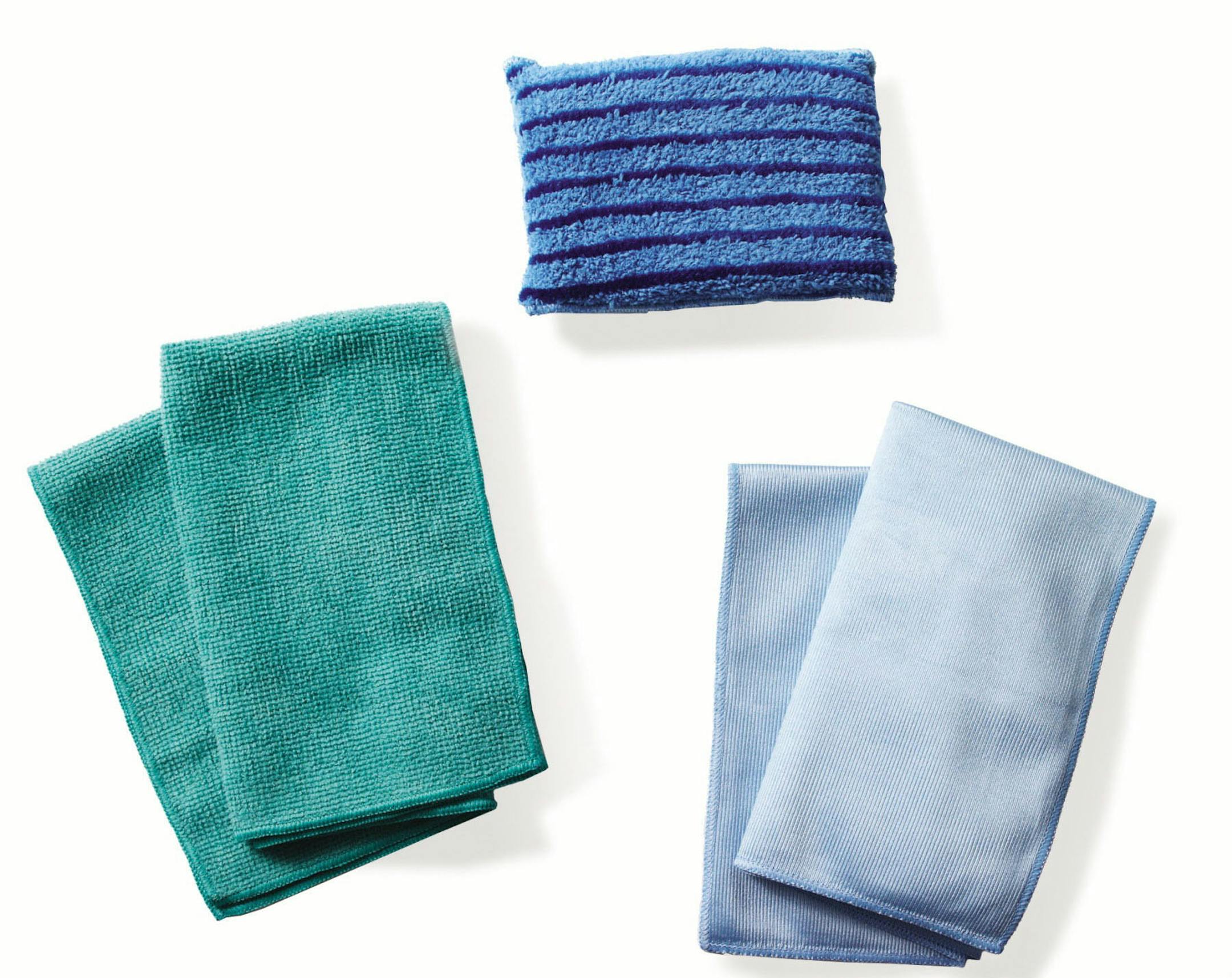 Cleaning with paper towels is not more sanitary, just wasteful. The Super Microfiber Cloth for Cleaning from Shaklee is a lint-free, reusable alternative. The cloth is safe on all surfaces and can be washed after each use. $4.60 each at Shaklee.com. (MCT)