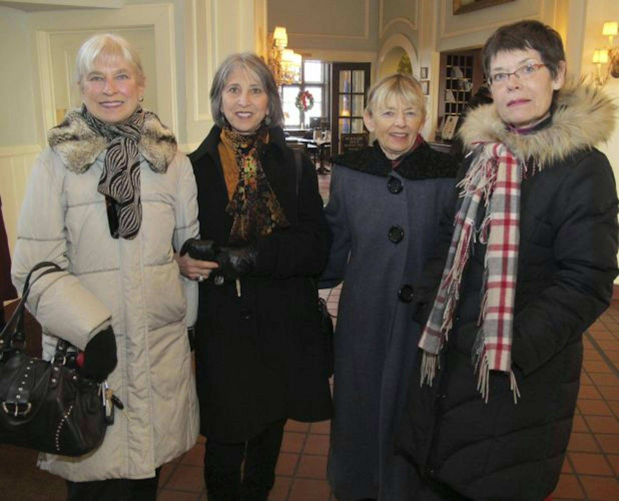 Penny Tonry, Laurie Lapoure, Mary Nuebel and Susan Buzenberg.