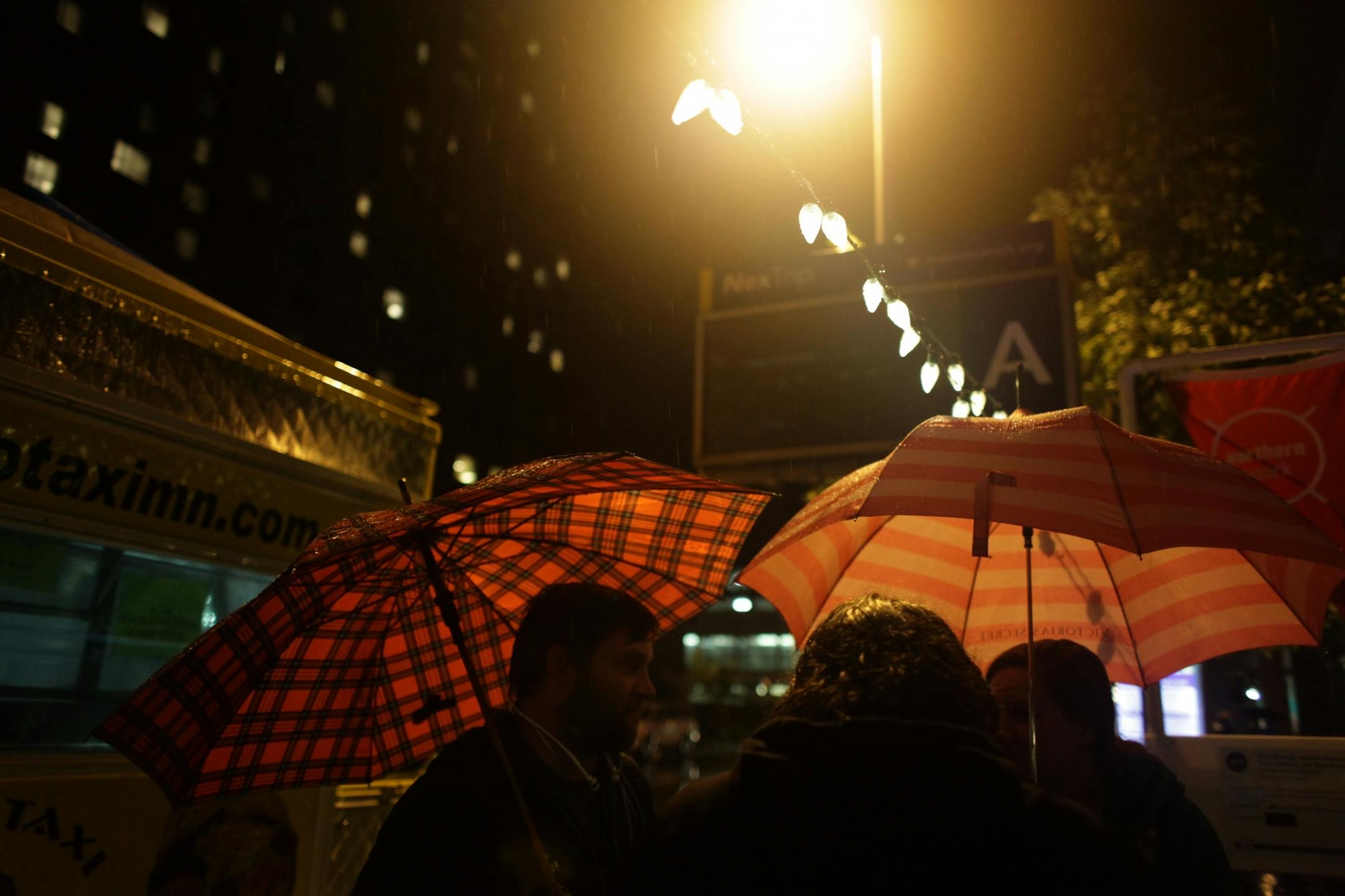 Despite the rain, people came out for the events of the 4th annual Northern Spark on Saturday night.