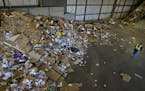 Discarded paper products like this pile at Eureka Recycling in St. Paul could be worth millions to Minnesota&#x2019;s paper and container manufacturer