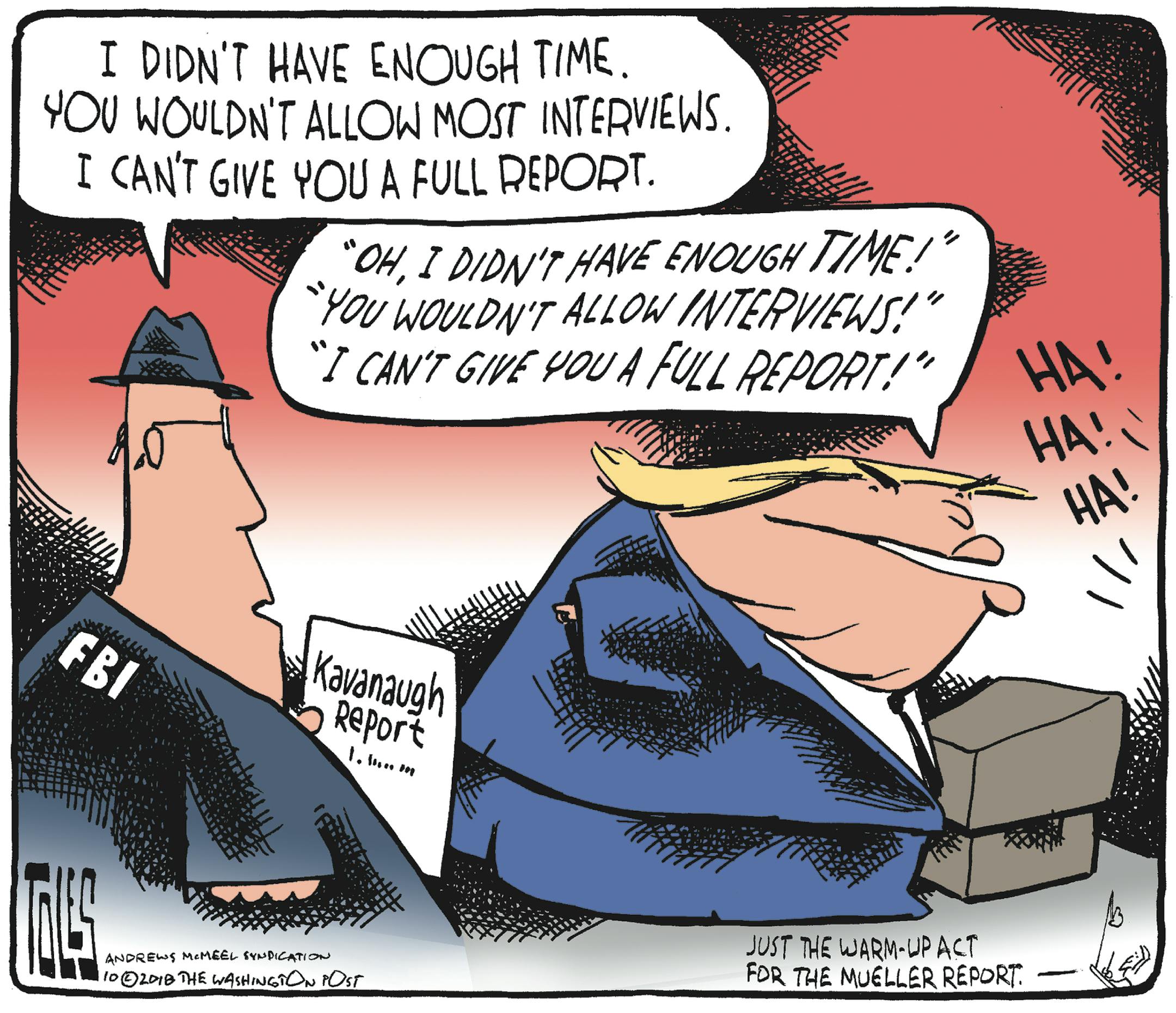 Tom Toles Editorial Cartoon