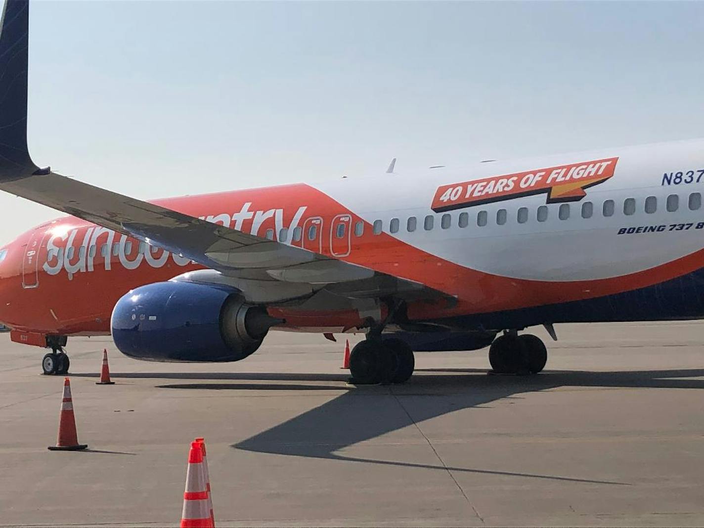 Sun Country Airlines celebrated its 40th anniversary in September.