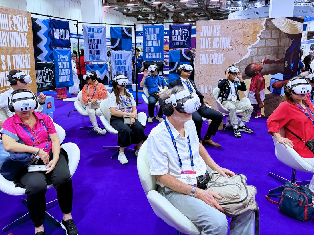 Minnesota virtual reality studio helps Bill and Melinda Gates Foundation  battle global polio