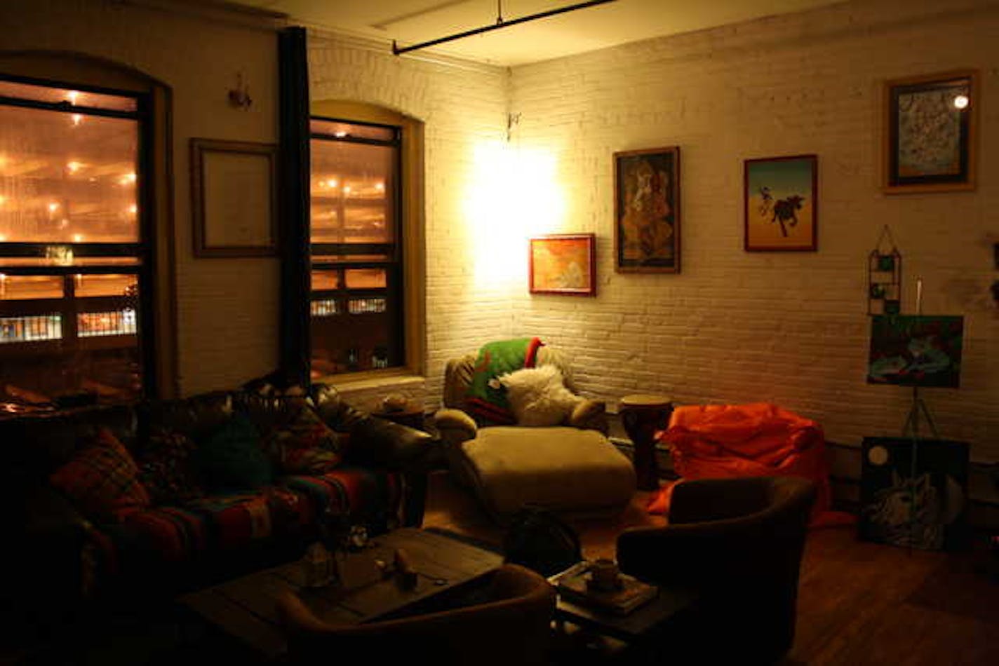 Zach Schaap's apartment in the Harmony Lofts building at 280 2nd Avenue North.