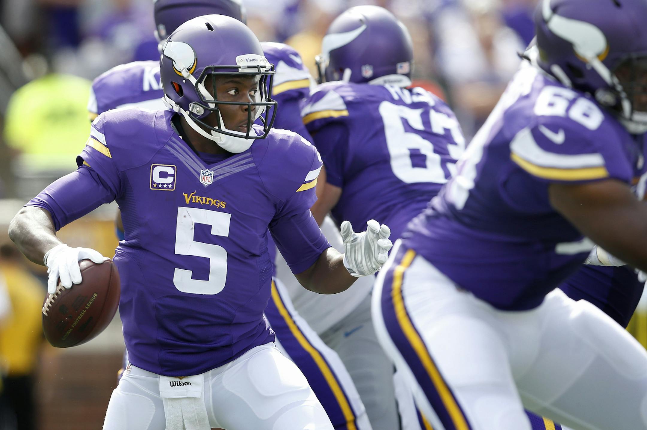 Minnesota Vikings Teddy Bridgewater (5).