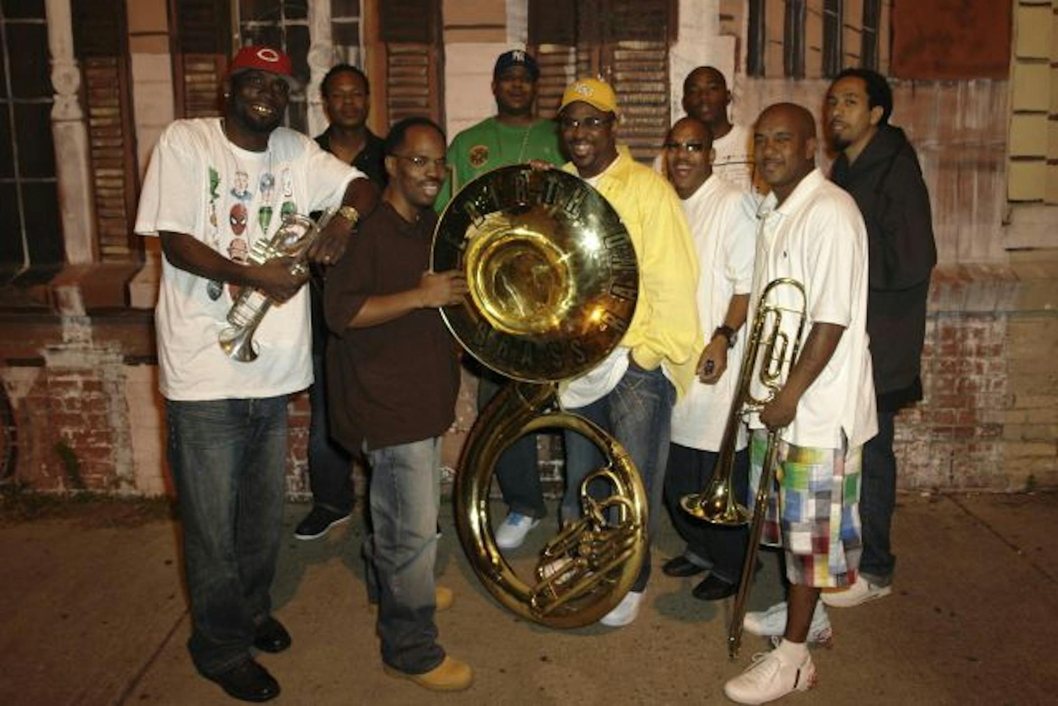 The Rebirth Brass Band plays the Cabooze on Friday.