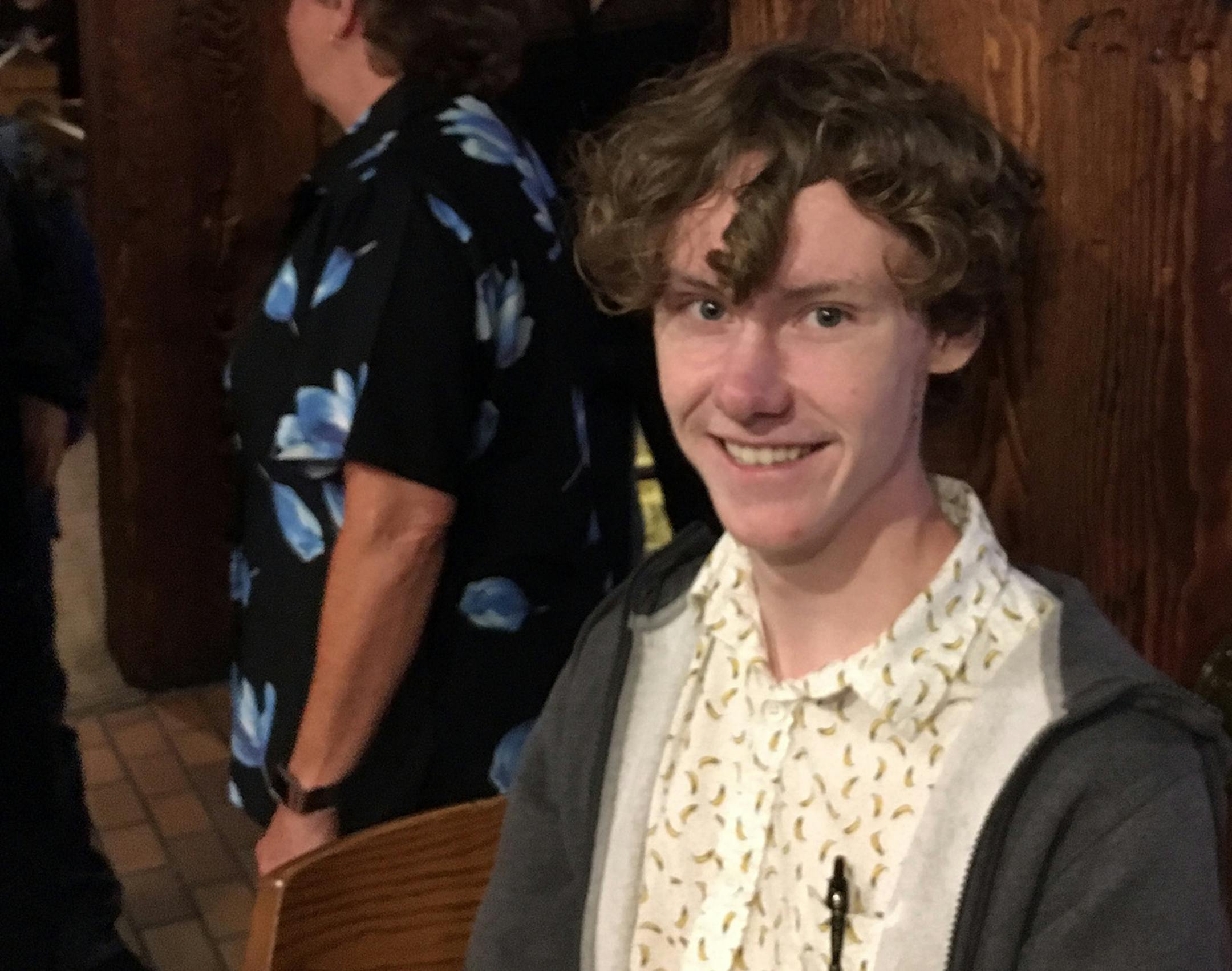 Aidan McCluskey, named "Funniest Person in the Twin Cities."