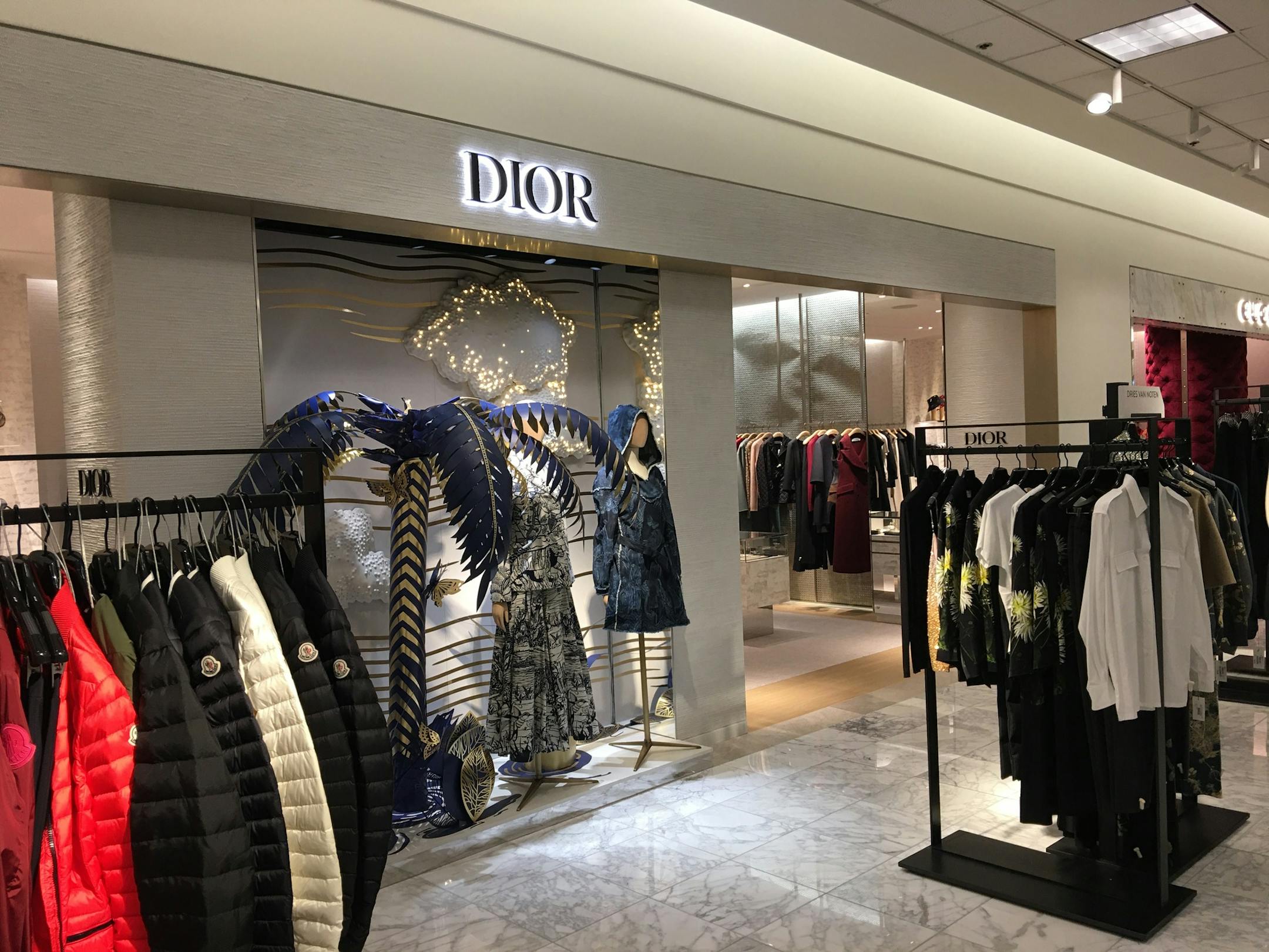 A Dior boutique is new inside the Nordstrom store at the Mall of America, which completed a top-to-bottom remodeling just in time for the holiday shopping season.