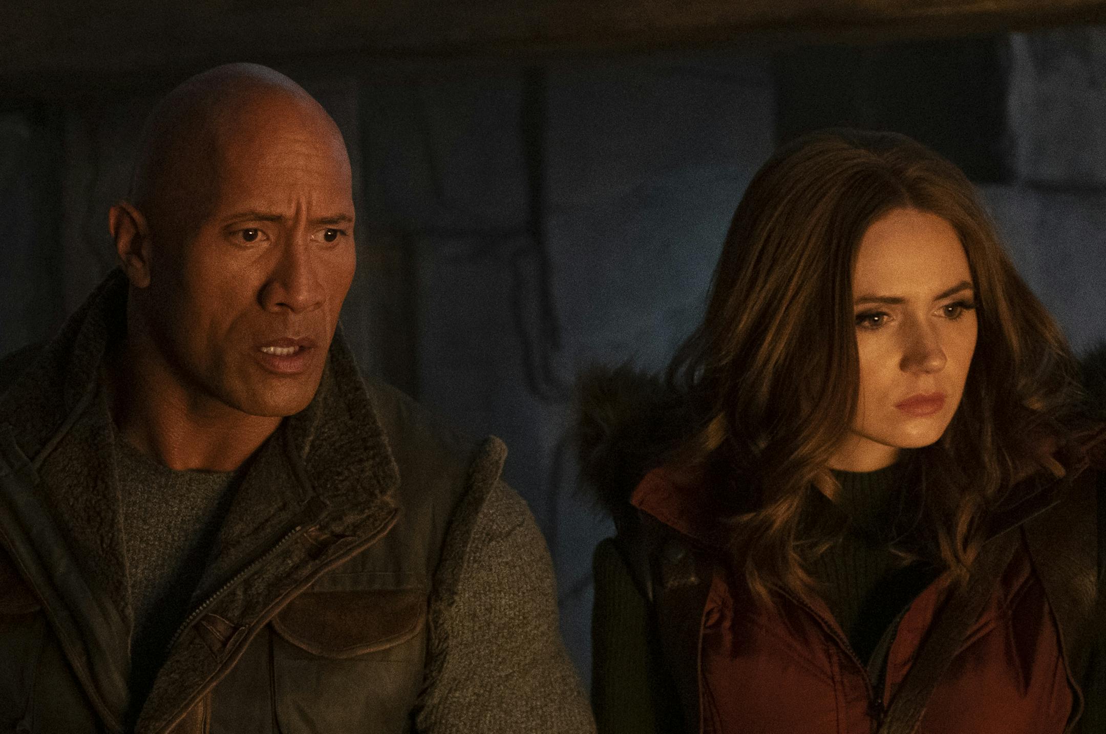 Awkwafina, Dwayne Johnson and Karen Gillan "Jumanji: The Next Level"
Photo: Frank Masi, Sony Pictures ORG XMIT: Dwayne Johnson (Finalized);Karen