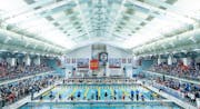The Jean K. Freeman Aquatic Center houses the swimming state meets.
