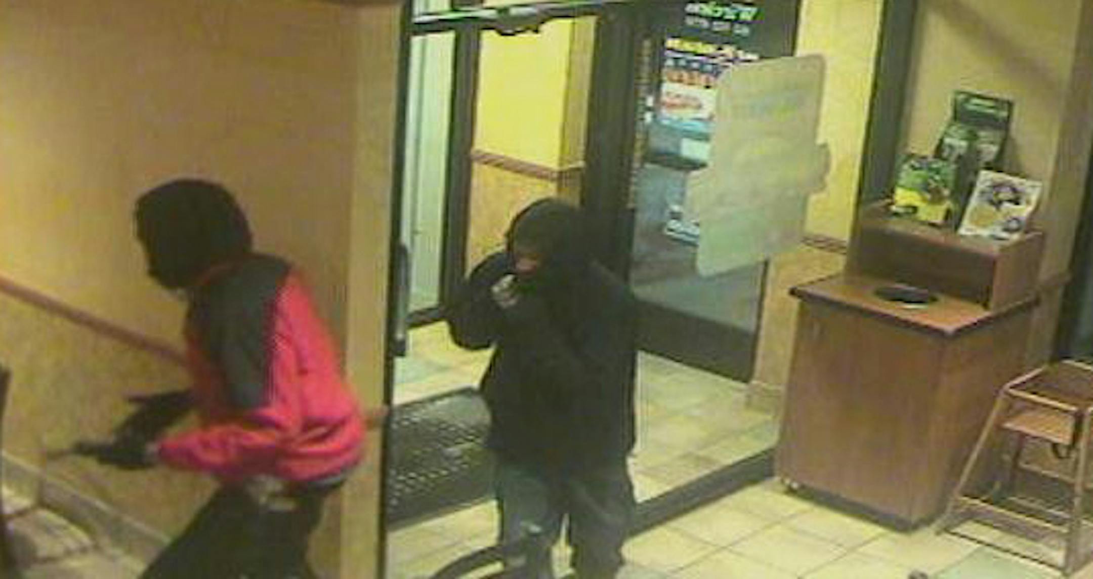 On March 20th, 2014, 3 armed men wearing masks entered the Subway Restaurant at 2400 East Hennepin Avenue and forced an employee into the cooler. Minneapolis Police Release Suspect Photos From Recent Armed Robberies March 20, 2014 (MINNEAPOLIS) On March 20th, 2014, 3 armed men wearing masks entered the Subway Restaurant at 2400 East Hennepin Avenue and forced an employee into the cooler. They stole a backpack, cell phone, and cash from the store. The suspects and their actions this morning are v