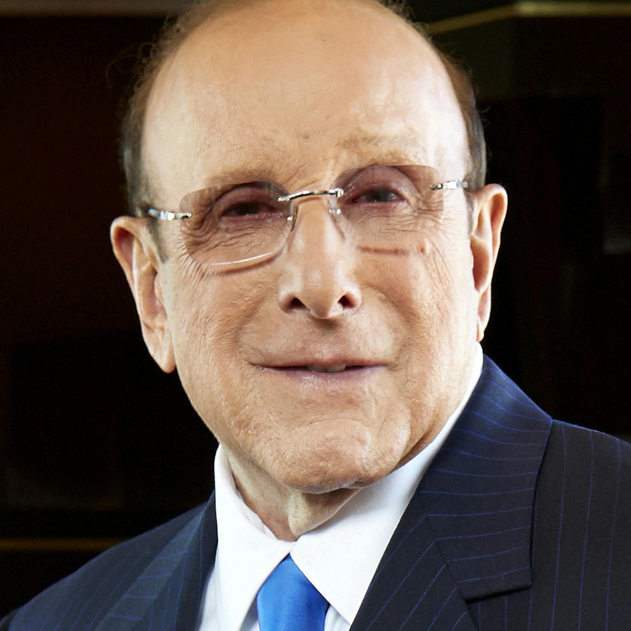 This Feb. 18, 2013 photo shows Sony Music Entertainment's Chief Creative Officer of and famous hitmaker Clive Davis posing for a portrait in New York. Davis' releases his memoir "The Soundtrack of My Life," on Tuesday. (Photo by Dan Hallman/Invision/AP) ORG XMIT: MIN2013022109005208