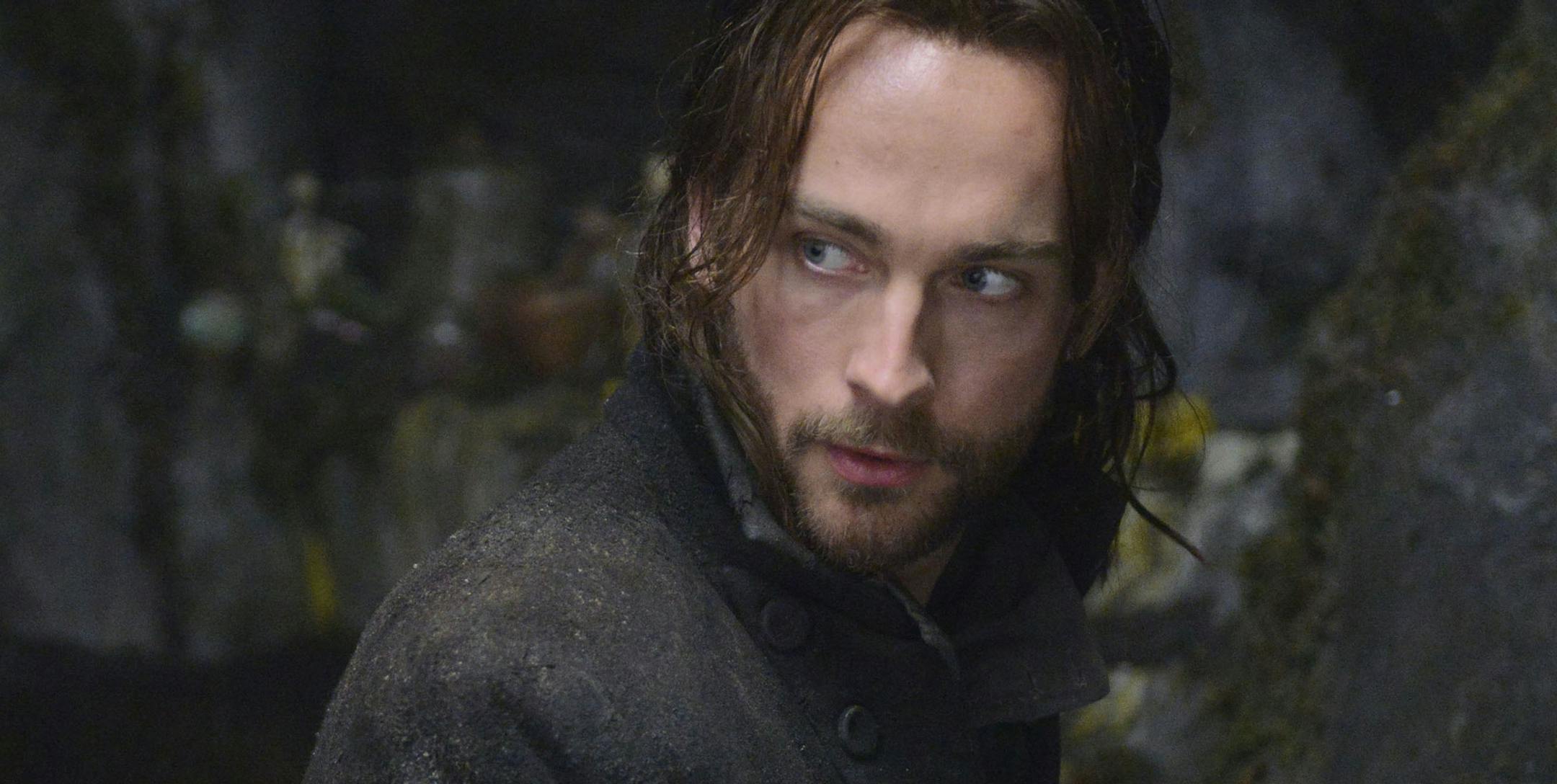 SLEEPY HOLLOW: A Revolutionary-era Ichabod Crane (Tom Mison) is resurrected and awakes in present day Sleepy Hollow, in the premiere episode of SLEEPY HOLLOW premiering Monday, Sept. 16 (9:00-10:00 PM ET/PT) on FOX. ¬©2013 Fox Broadcasting Co. CR: Kent Smith/FOX