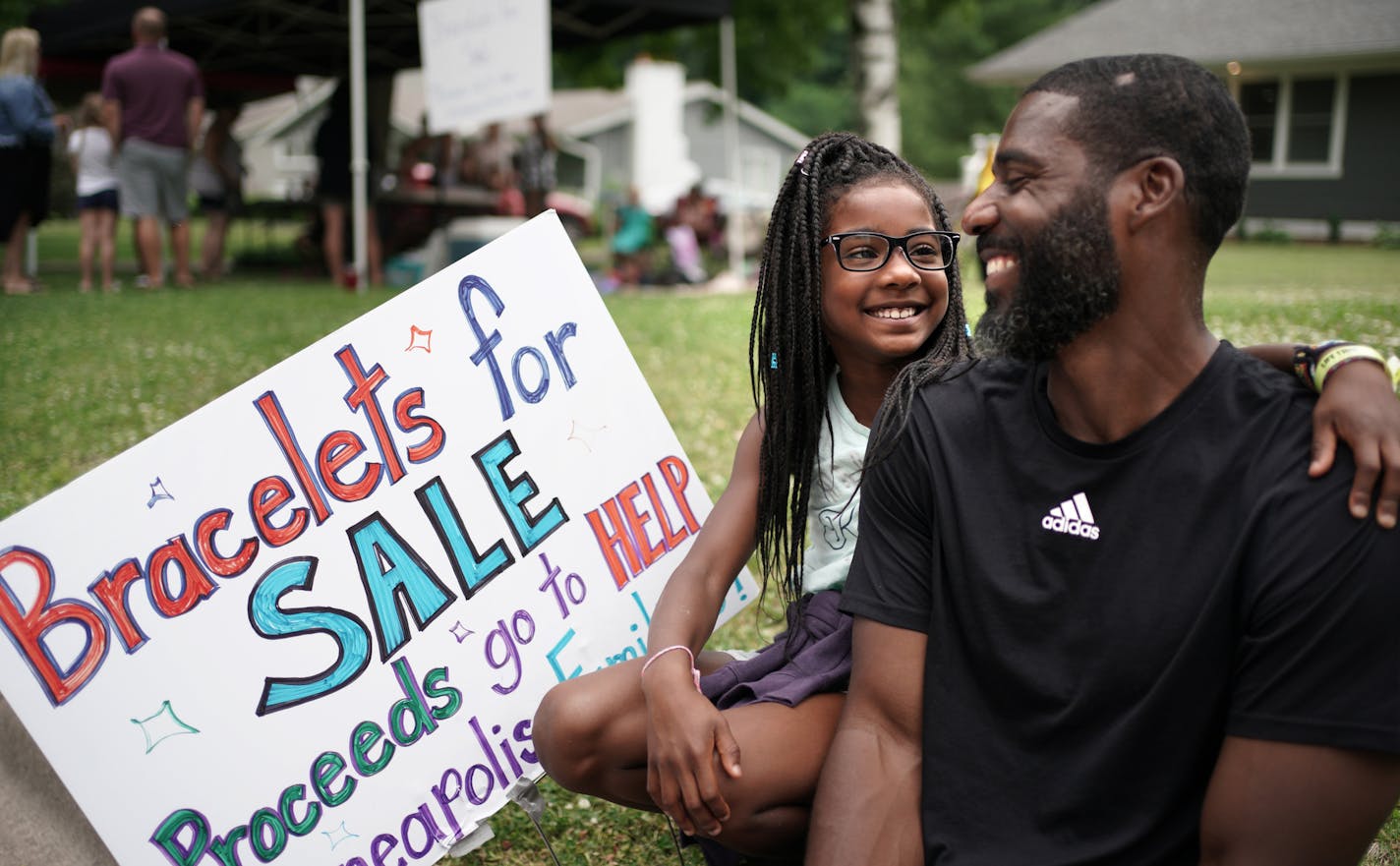 Former Gophers and NFL wide receiver Ron Johnson has watched daughter Kamryn raise money for relief efforts in the aftermath of George Floyd's death.