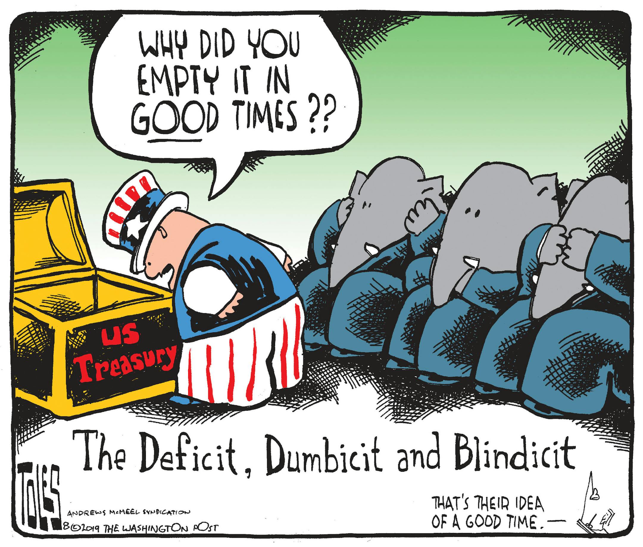 Tom Toles Editorial Cartoon