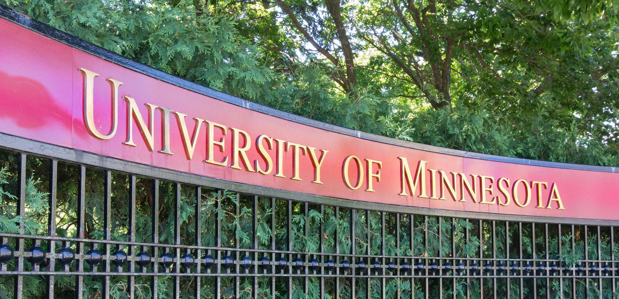 iStockphoto.com
Entrance to the campus of the University of Minnesota