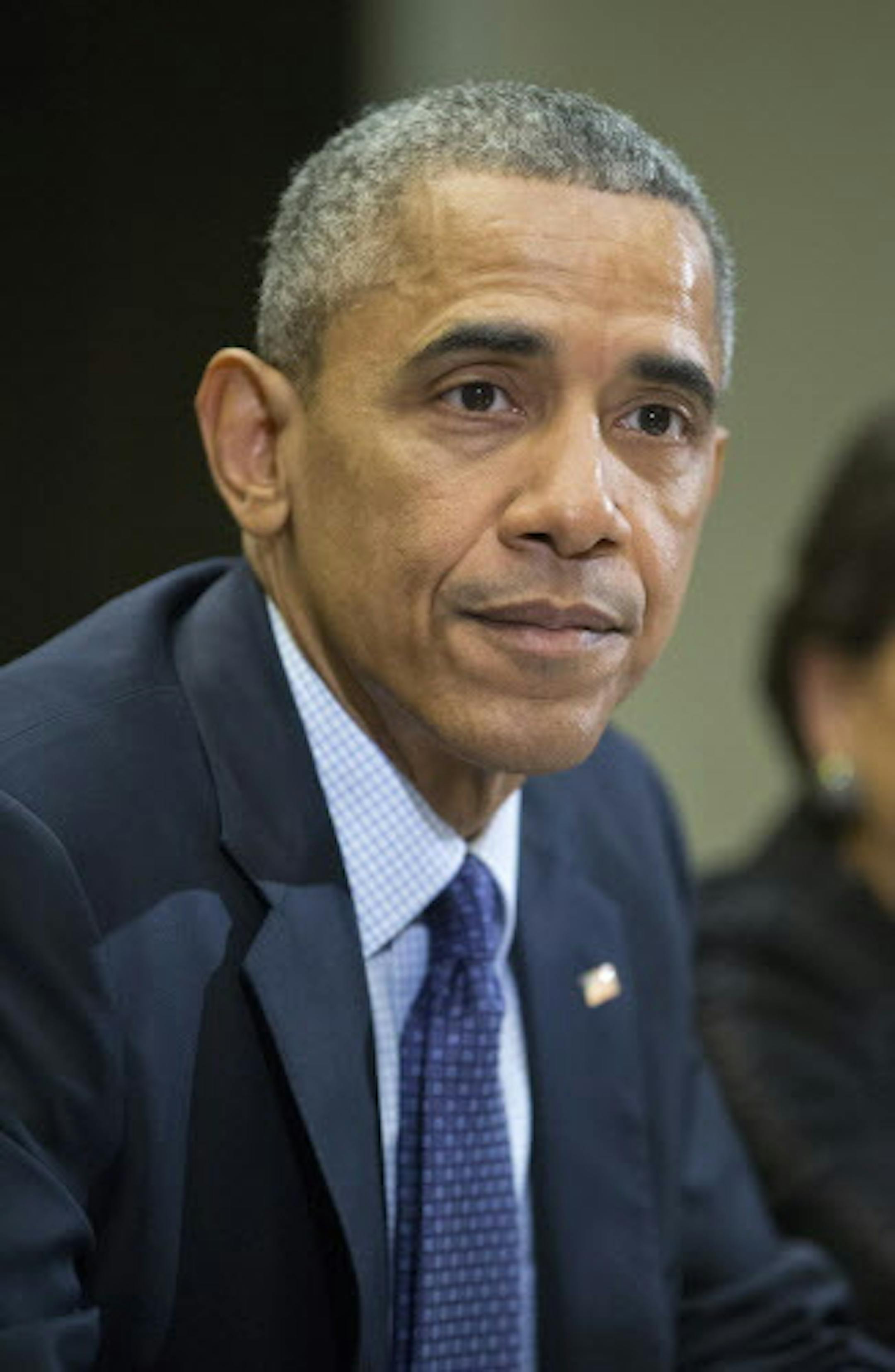 President Barack Obama meets with members of his economic team in the Roosevelt Room of the White House in Washington,Friday, March 4, 2016. Obama spoke about U.S. employers adding 242,000 workers in February, driving another solid month for the resilient American job market. (AP Photo/Pablo Martinez Monsivais)