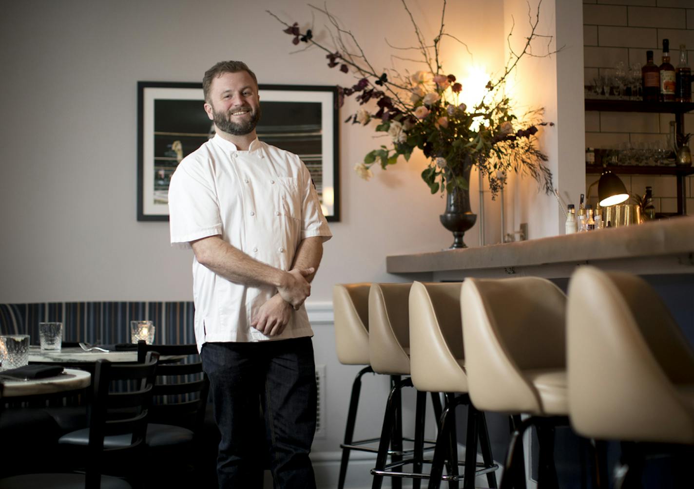 Bardo chef and owner Remy Pettusat at the restaurant on Thursday, January 11, 2018, in Minneapolis, Minn. ] RENEE JONES SCHNEIDER ¥ renee.jones@startribune.com