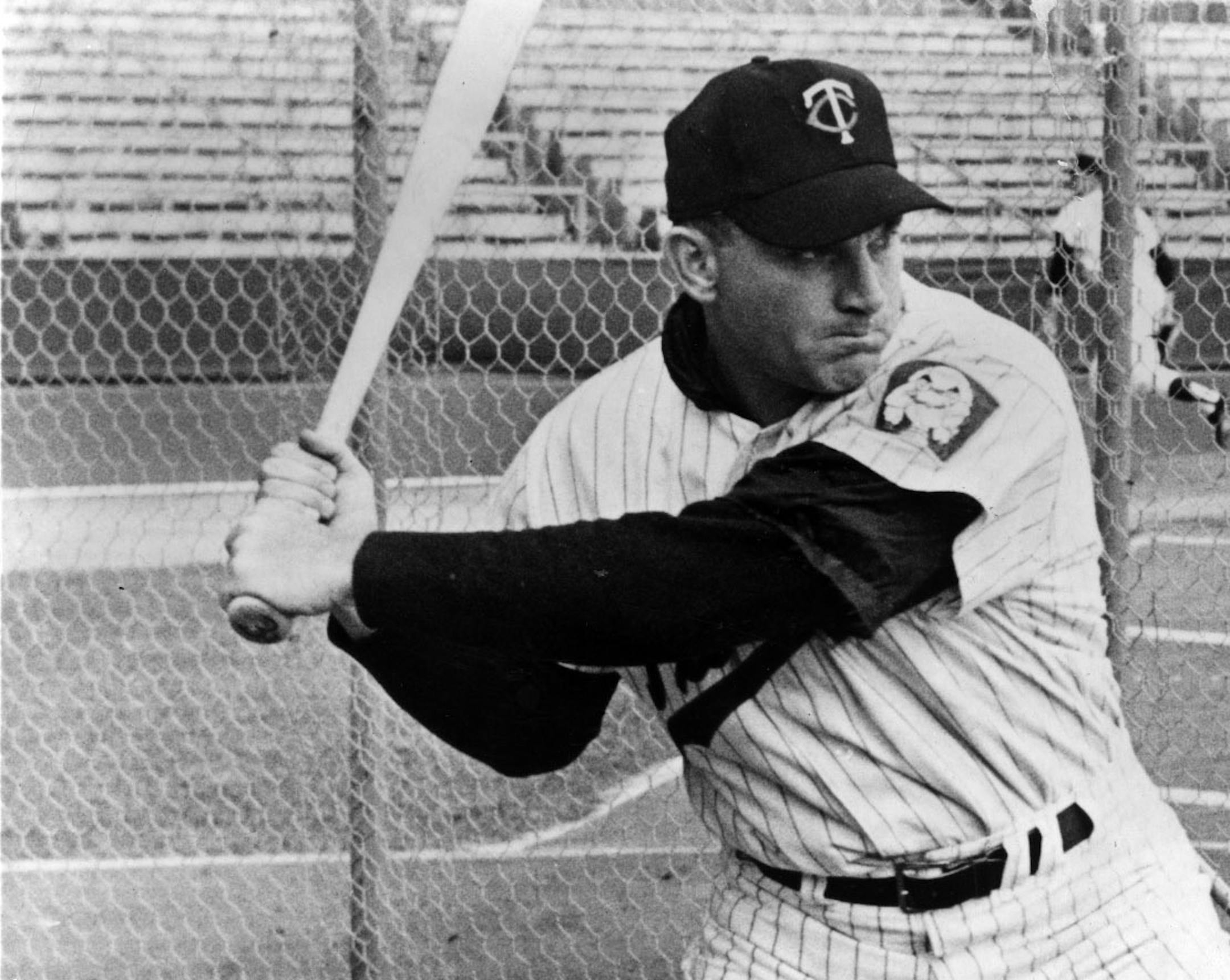Harmon Killebrew, Minnesota Twins pro baseball, left fielder, approx 1963 file photo -- ORG XMIT: MIN2013062019354670