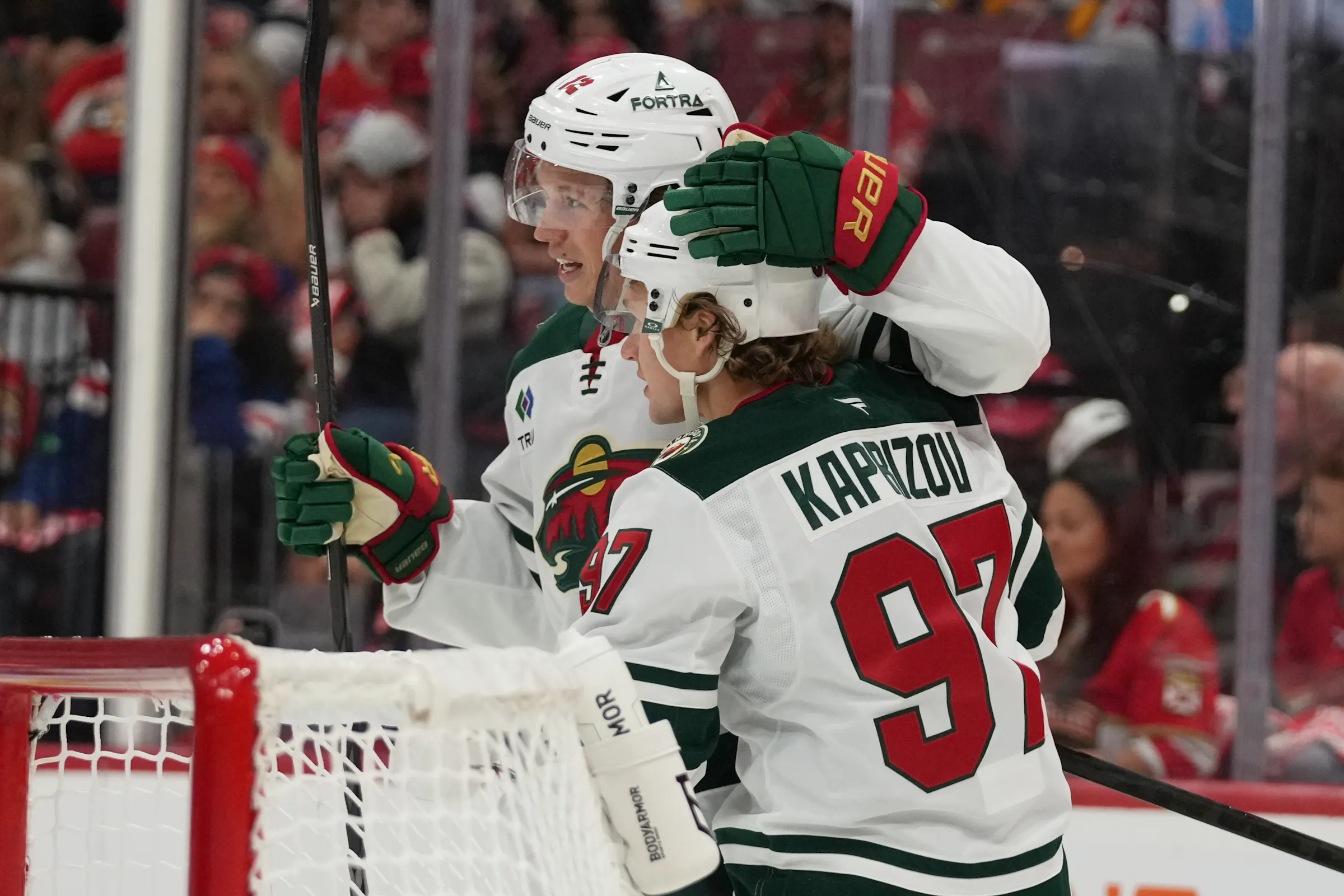 Live: Wild bauen Führung gegen Panthers aus, Kaprizov erzielt zwei Tore