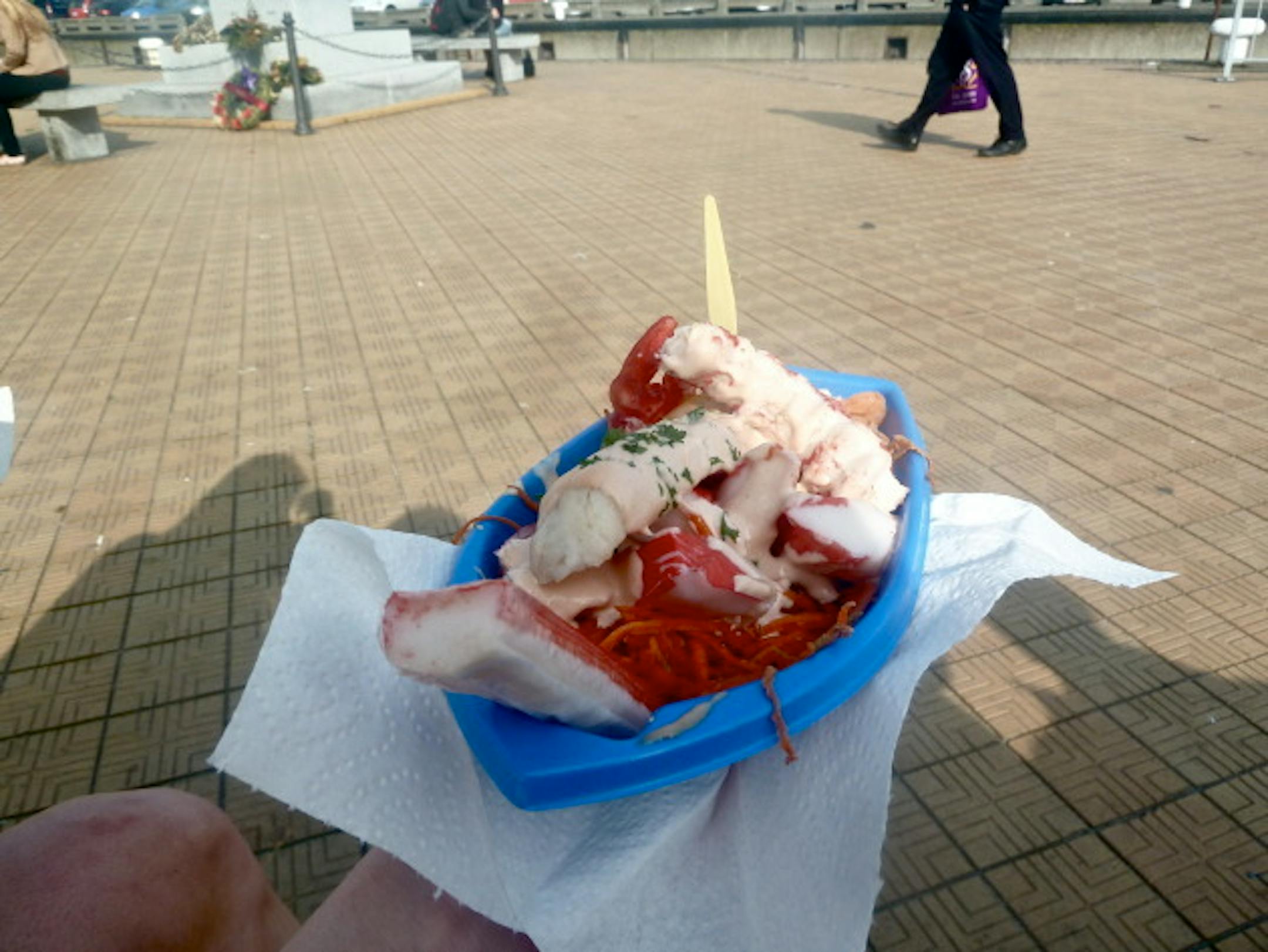 Street seafood! Alternate title: 'Future Stomach Pain'