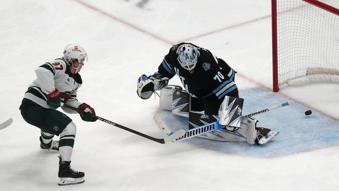 Wild rally to beat Utah Hockey Club in shootout