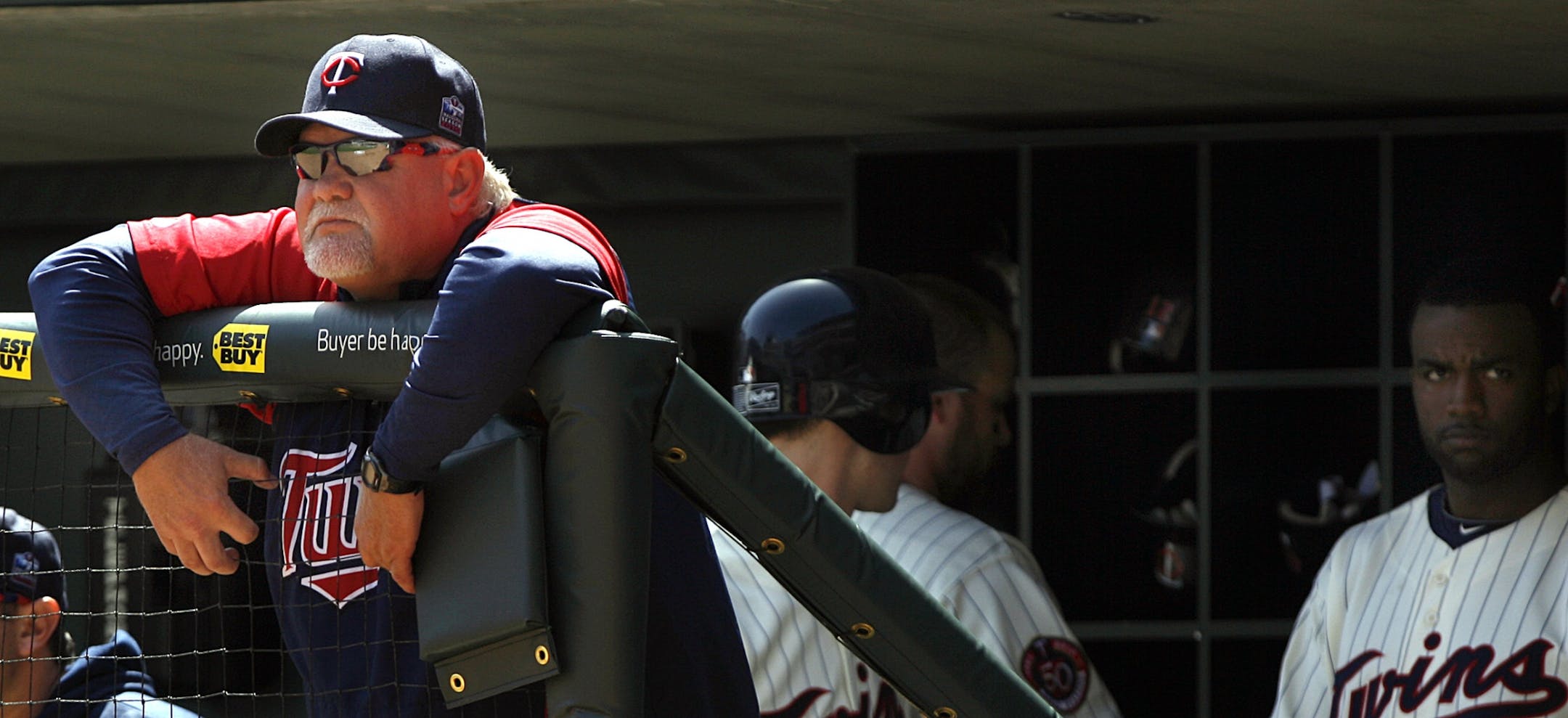 Twins manager Ron Gardenhire is going with only six relievers in the bullpen for now.