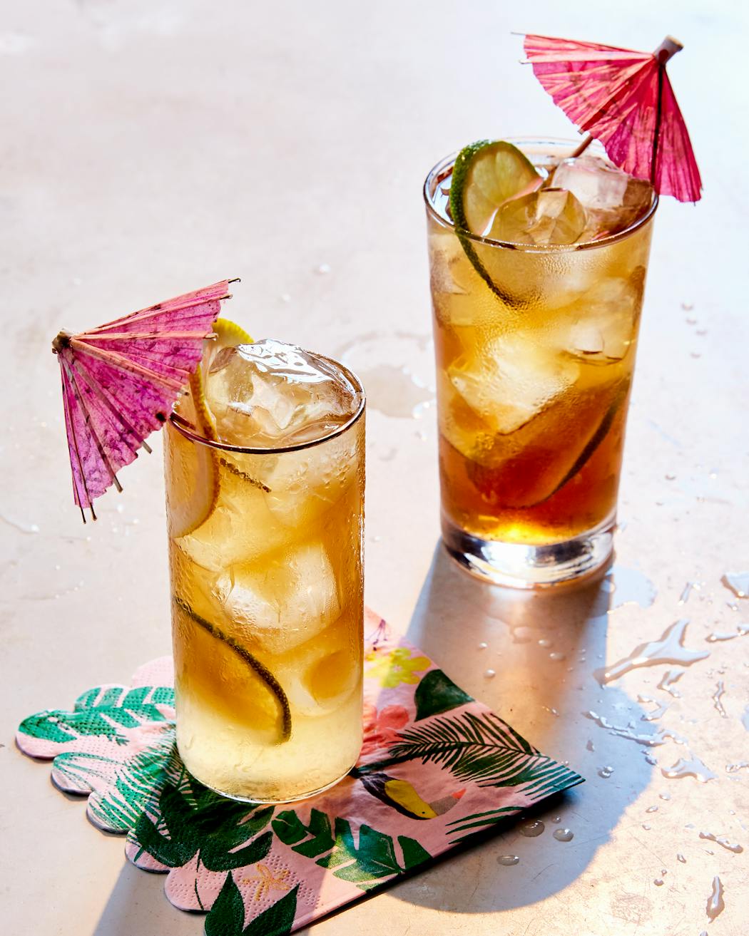 Party like it’s 1985, with drinks such as the Long Island iced tea.