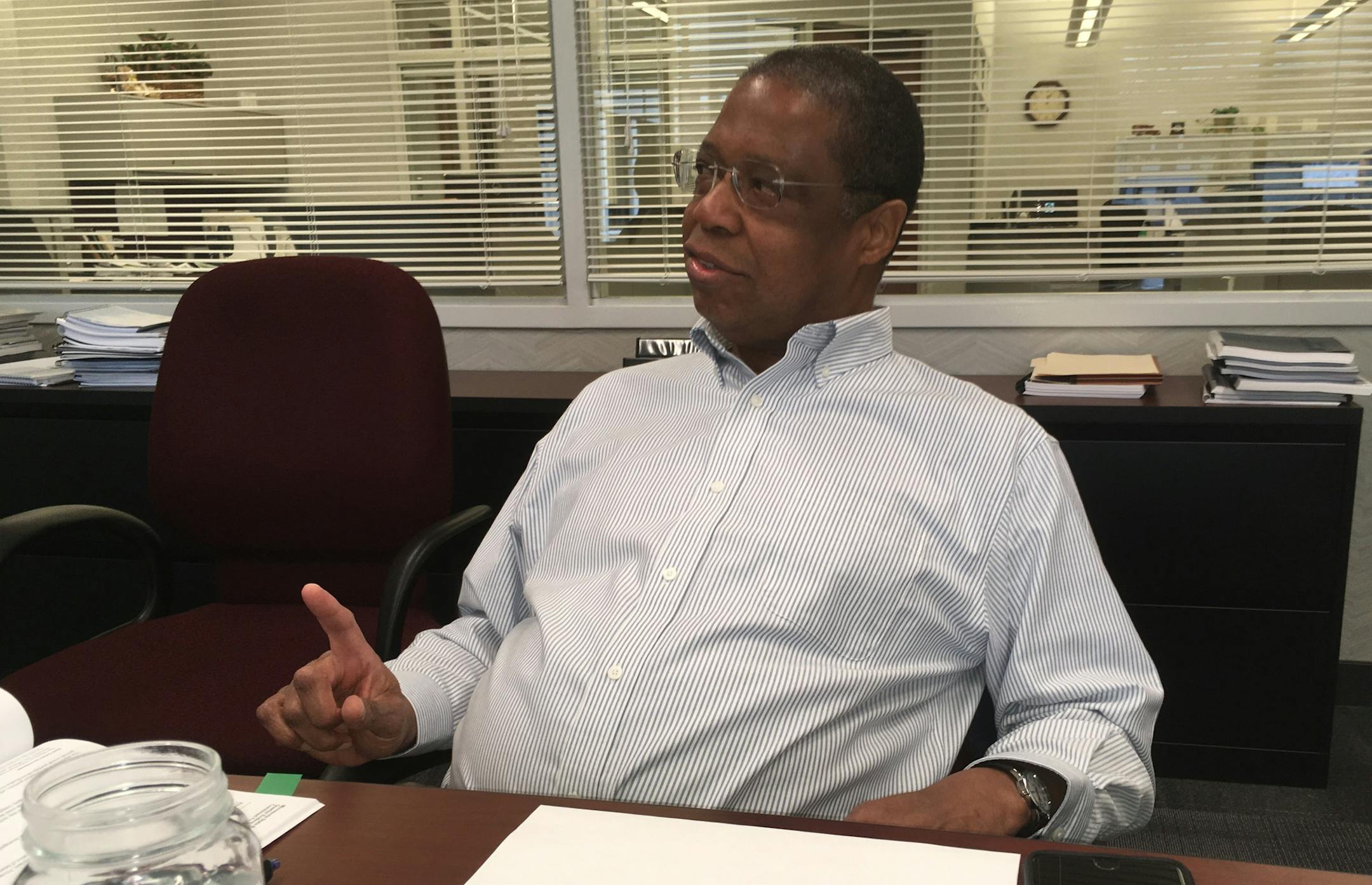 Mansco Perry, executive director and Chief investment officer of the Minnesota State Board of Investment. Photo: Neal.St.Anthony@startribune.com