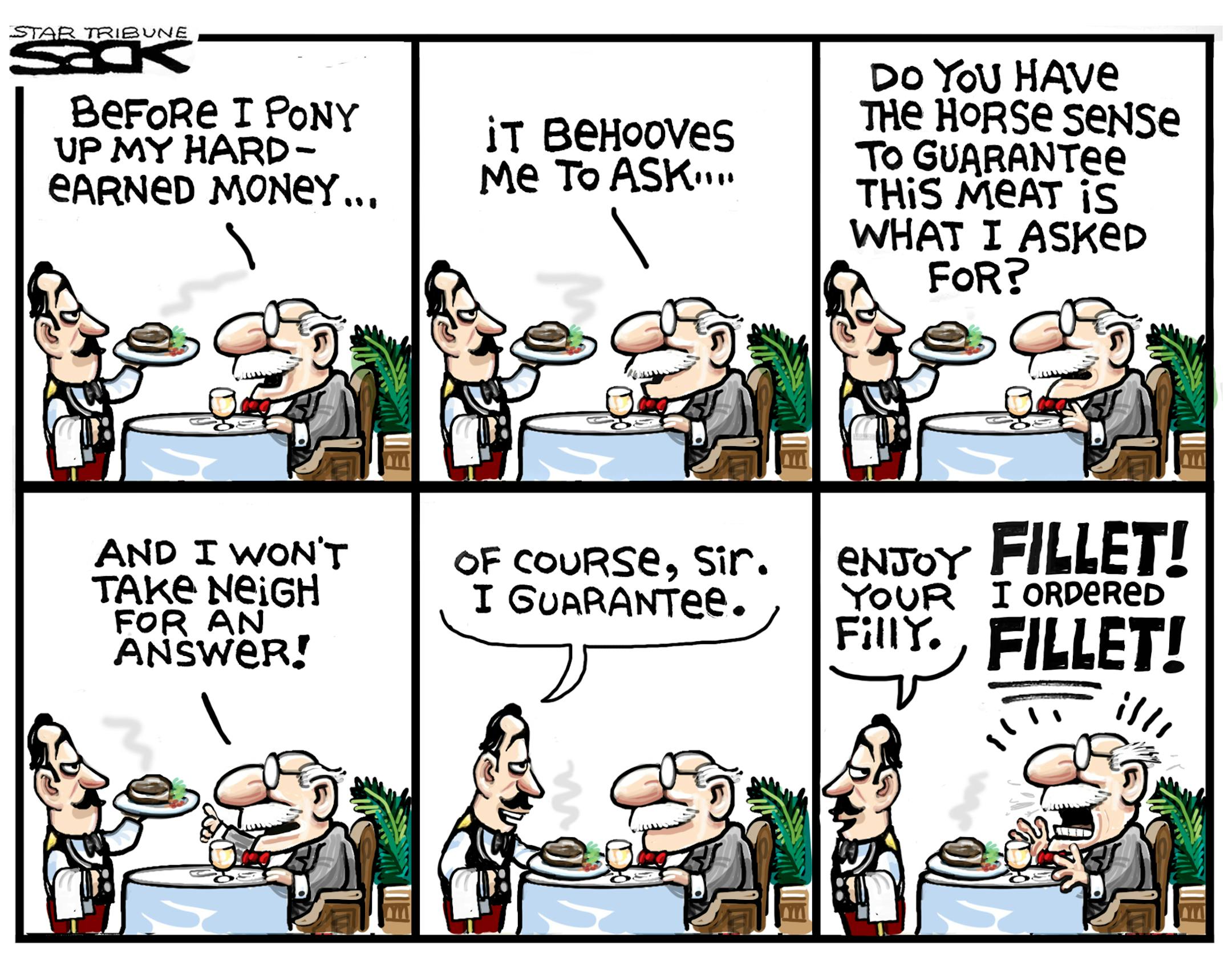 Steve Sack editorial cartoon for March 4, 2013.