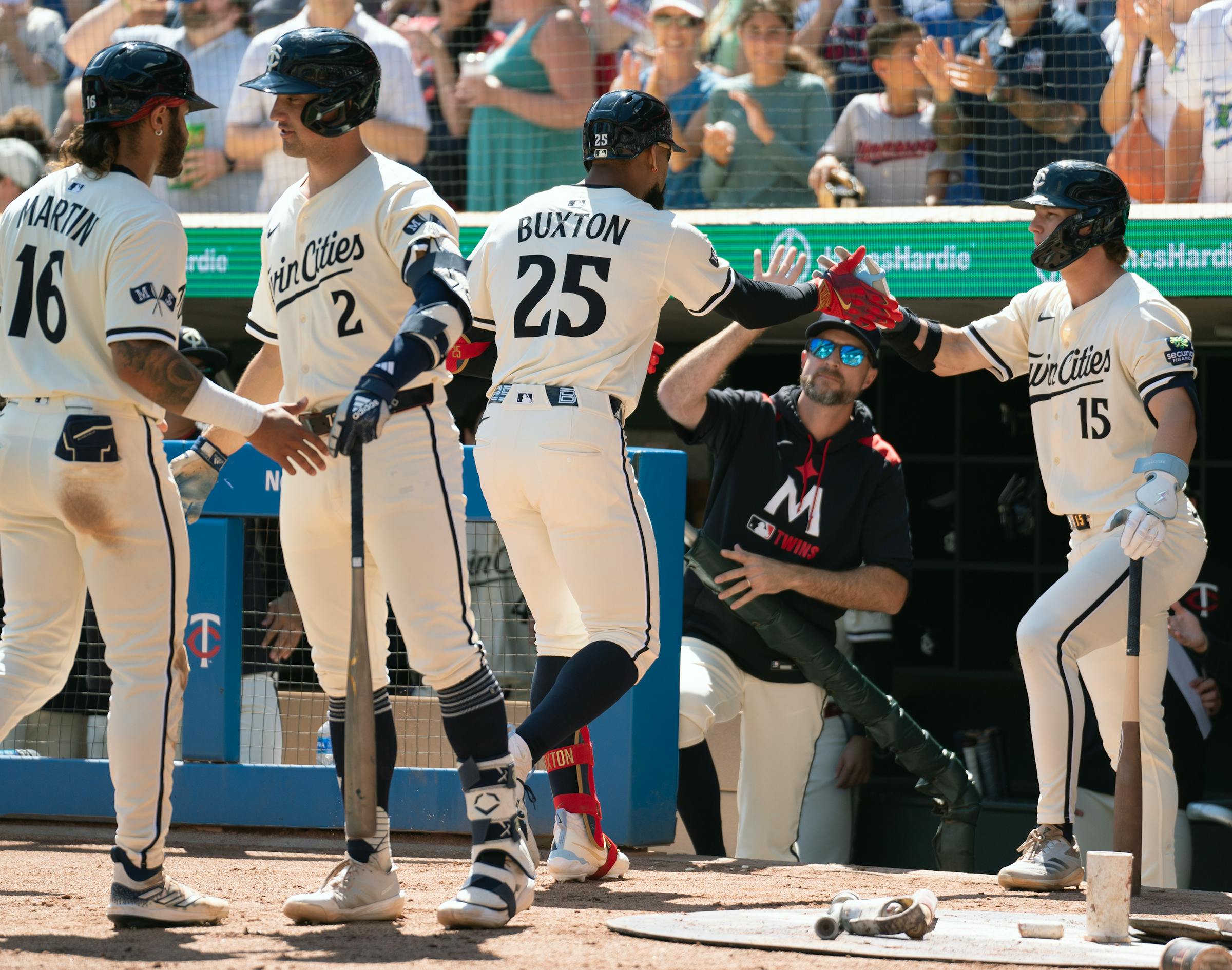 Minnesota Twins top San Diego Padres to win series behind strong games from Joe Ryan, Byron Buxton