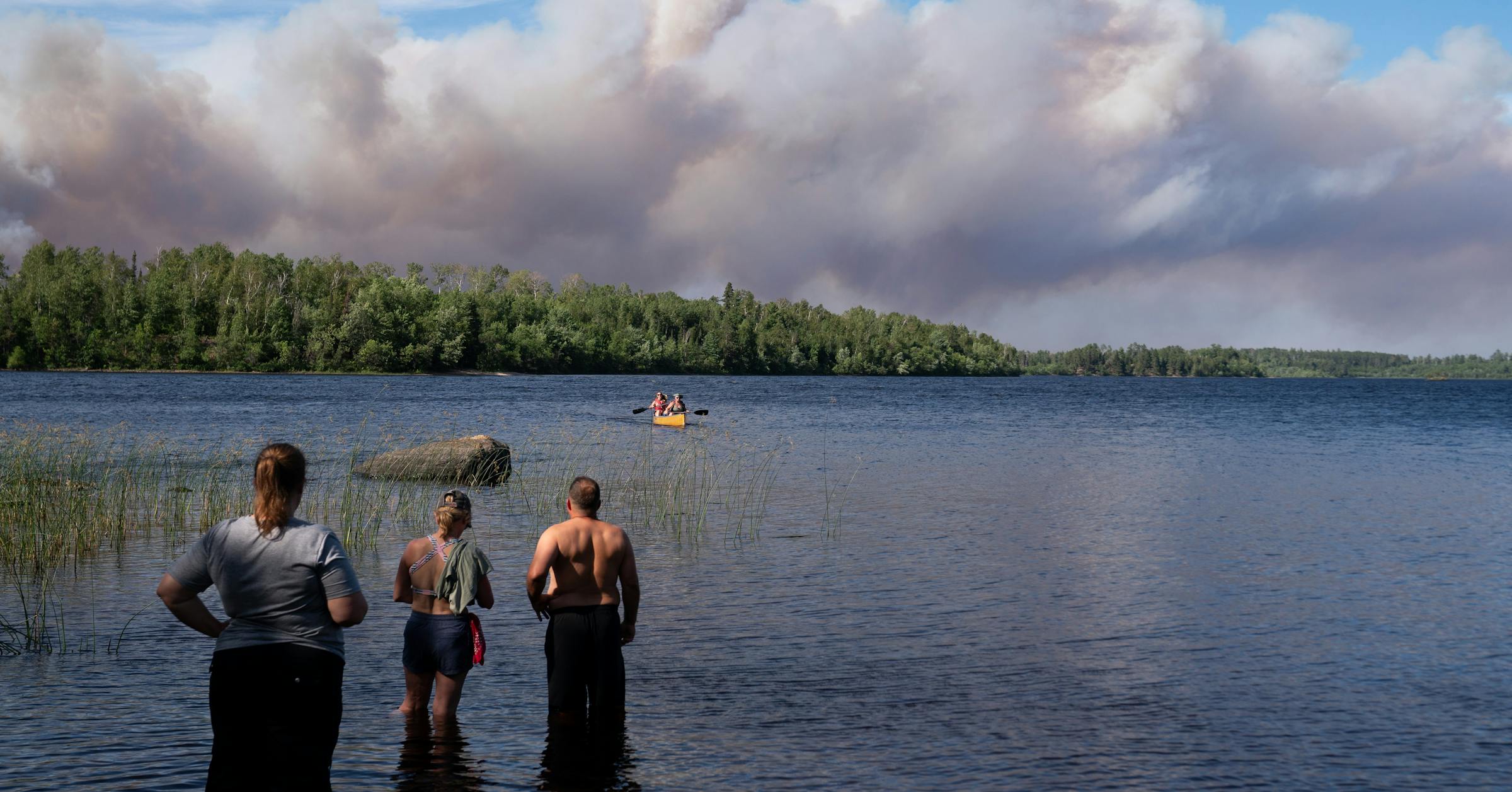 How do you evacuate a 1 million-acre wilderness?